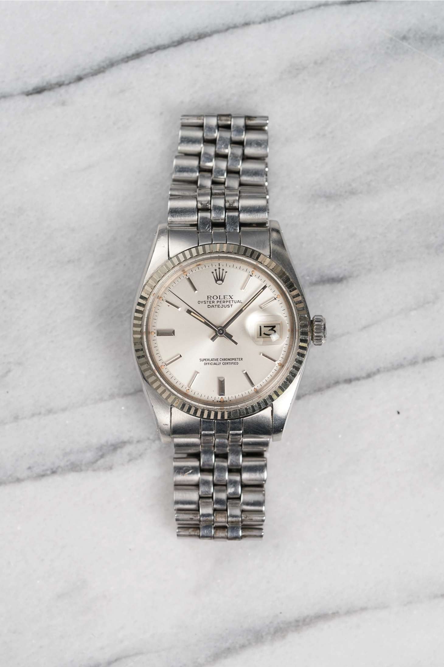 Rolex Datejust 1601 - Silver Dial