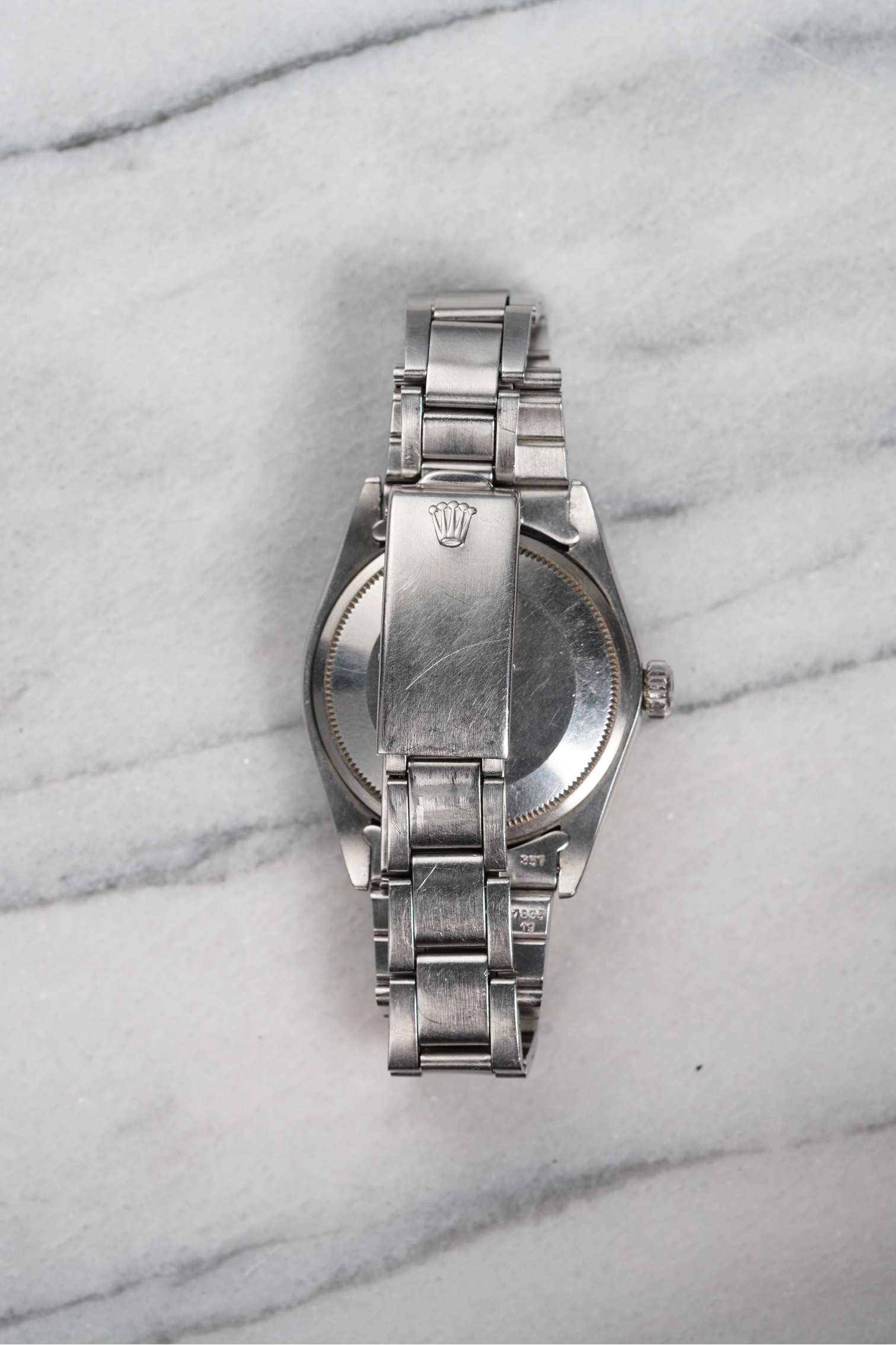 Rolex OP 1501 - Silver Vertical Stripe Dial