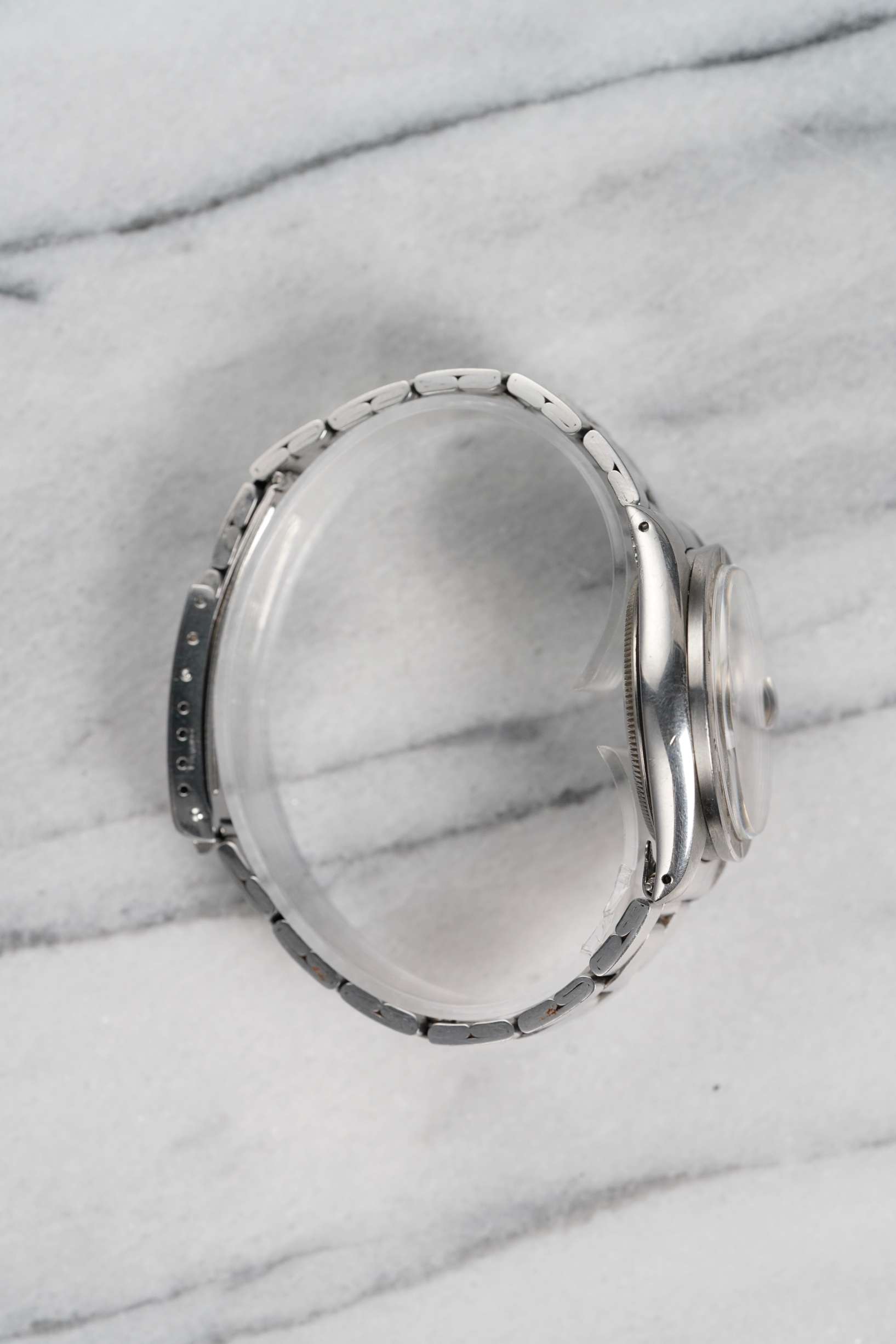 Rolex OP 1501 - Silver Vertical Stripe Dial