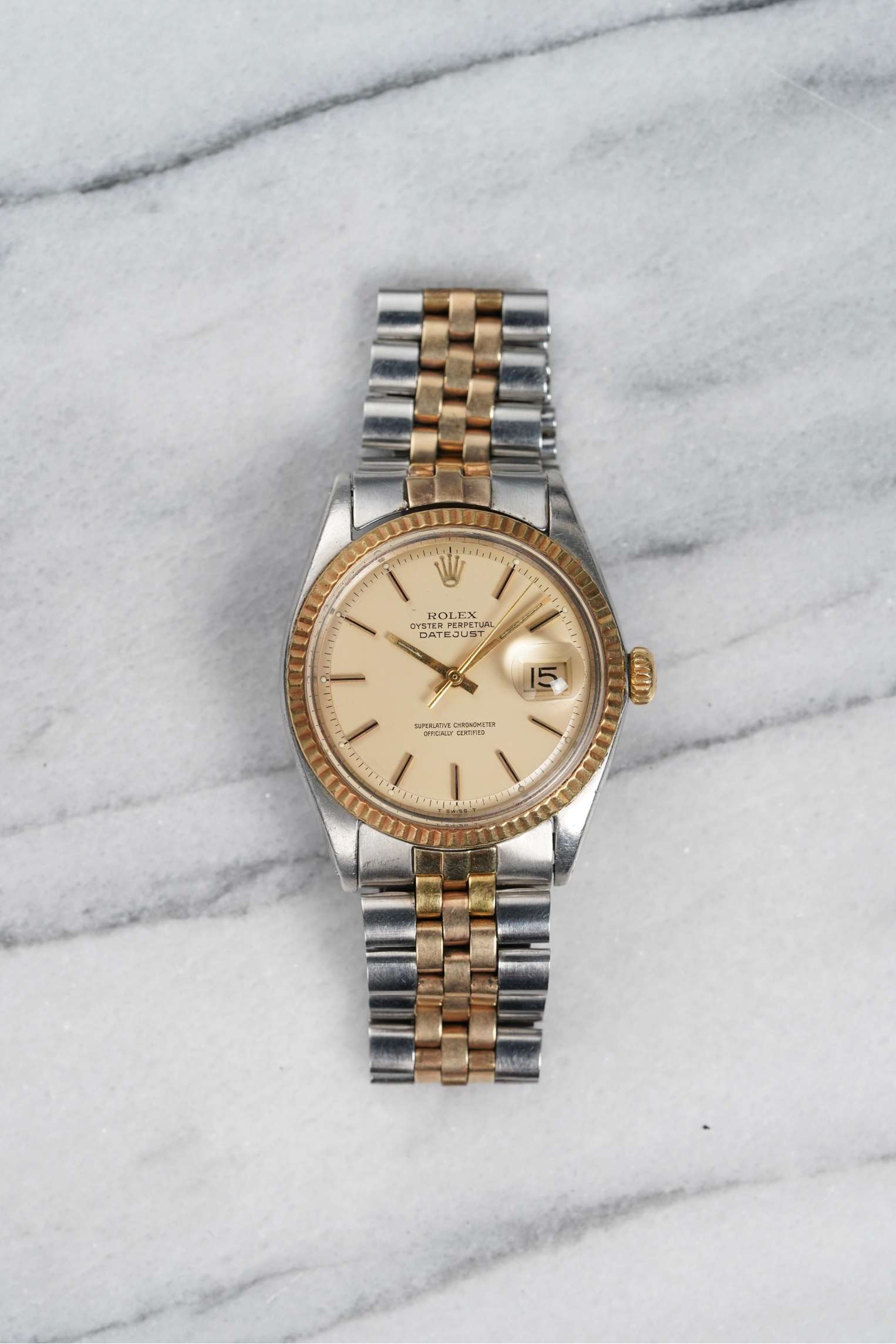 Rolex Datejust 1601 - Lemon Dial