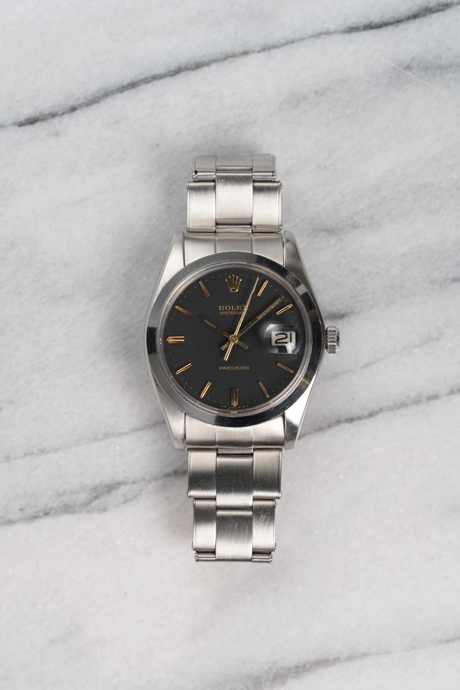 Rolex Oysterdate 6694 - Black Dial