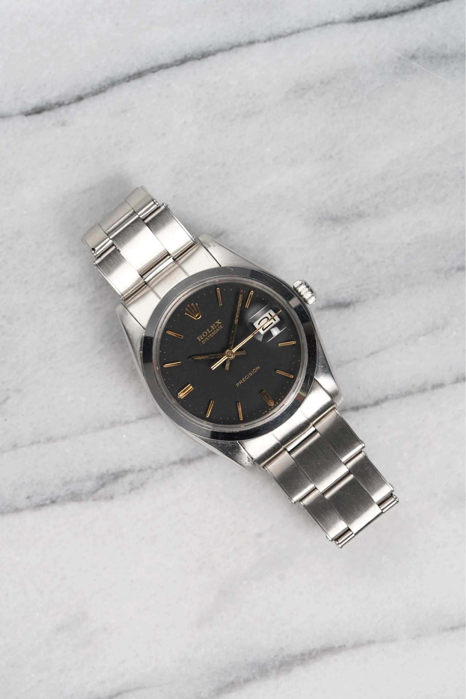 Rolex Oysterdate 6694 - Black Dial