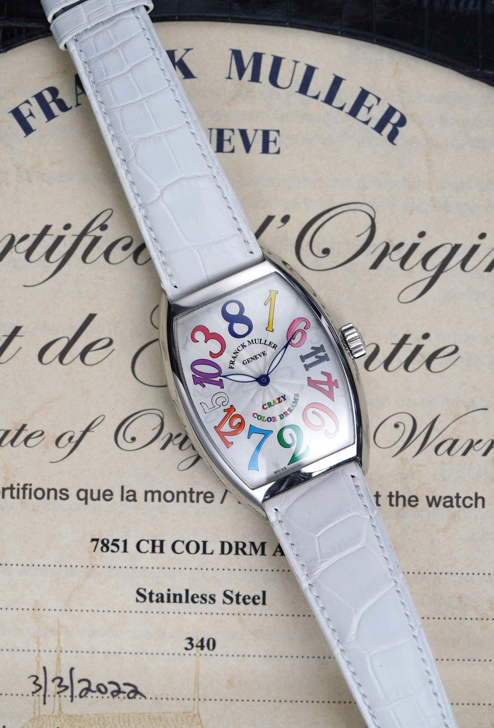 Franck Muller 7851 - Crazy Hours Color Dreams