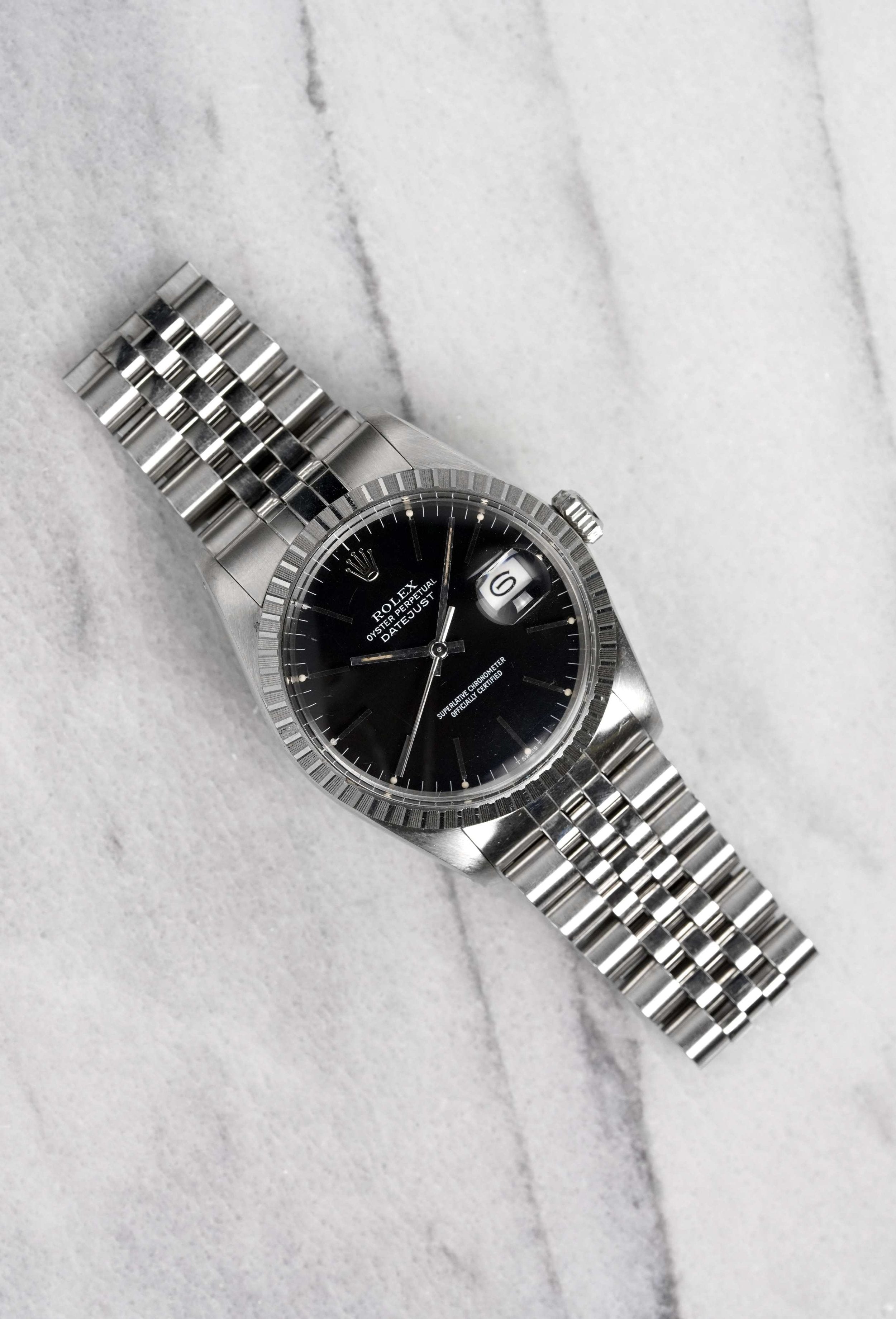 Rolex Datejust 16030 - Black Dial