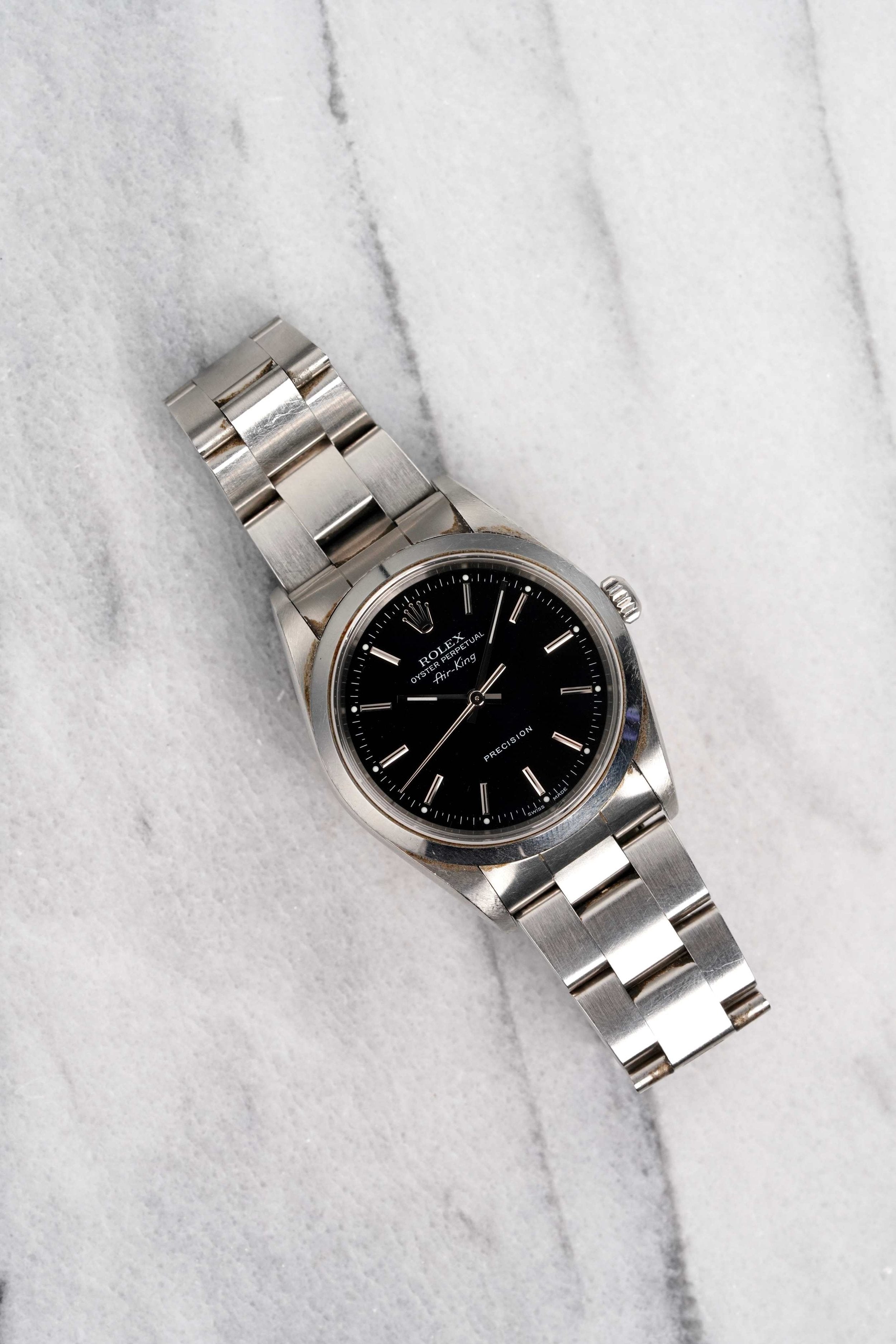Rolex Air King 14000 - Black.