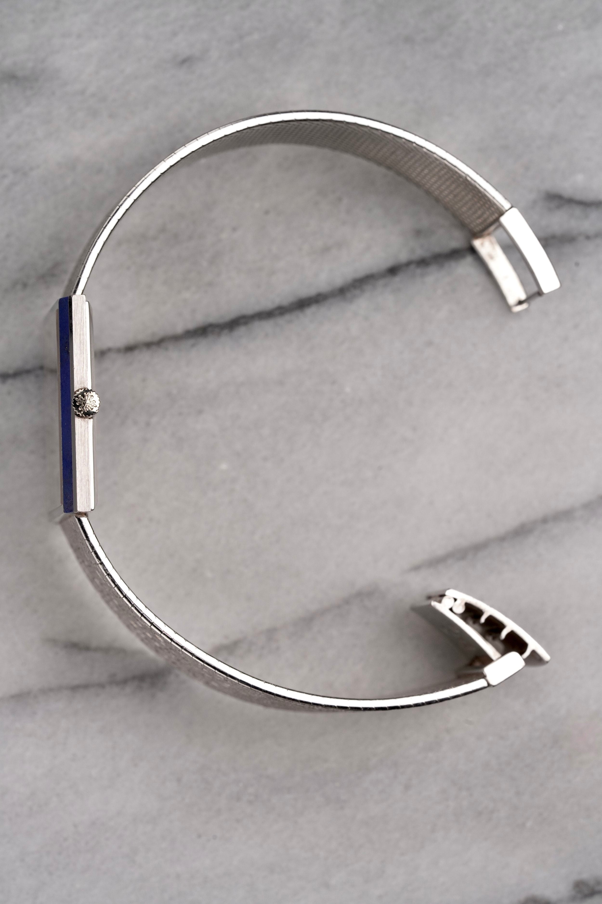 Patek Philippe - 18K White Gold & Lapis