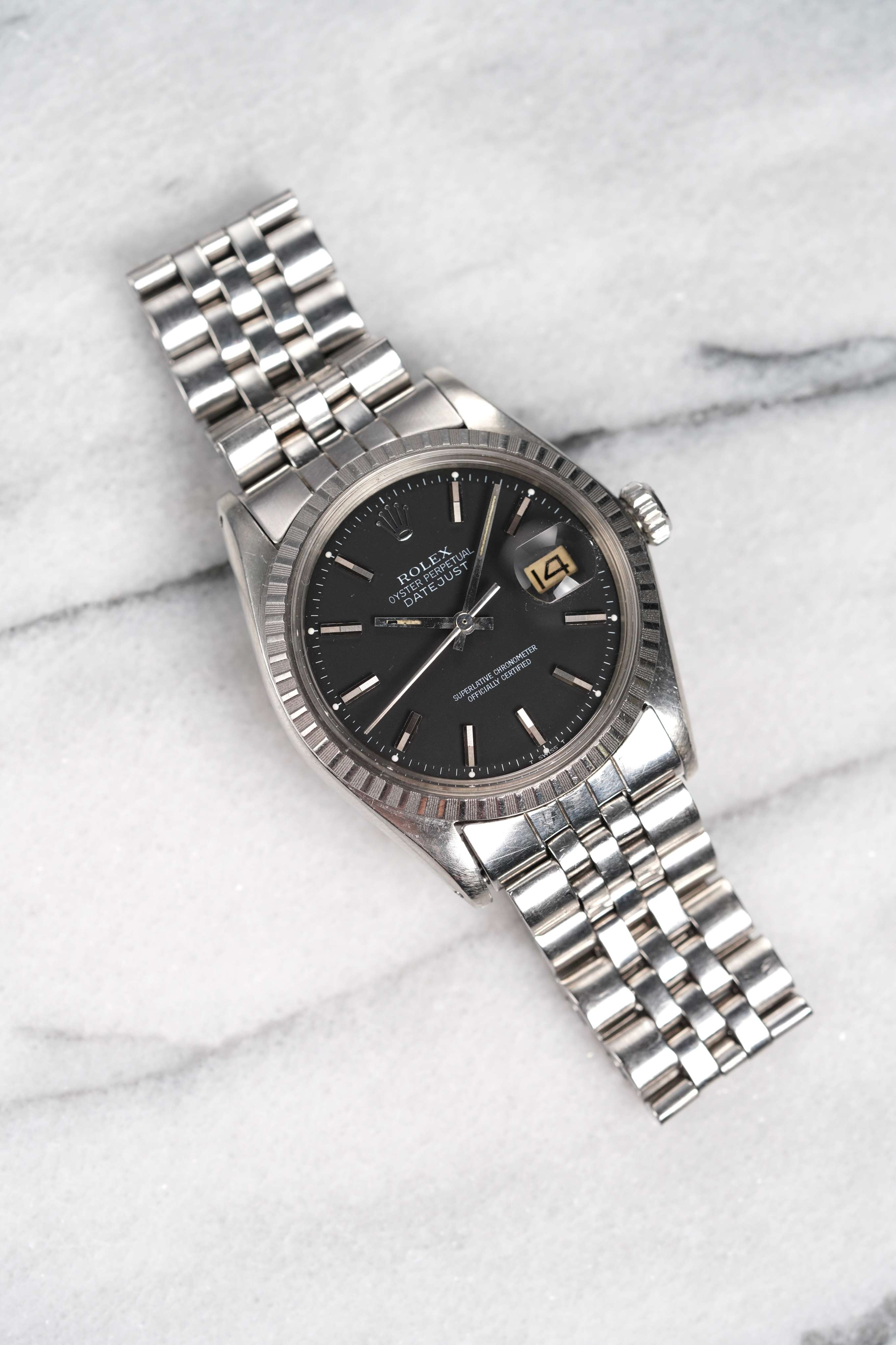 Rolex Datejust 1603 - Black Dial
