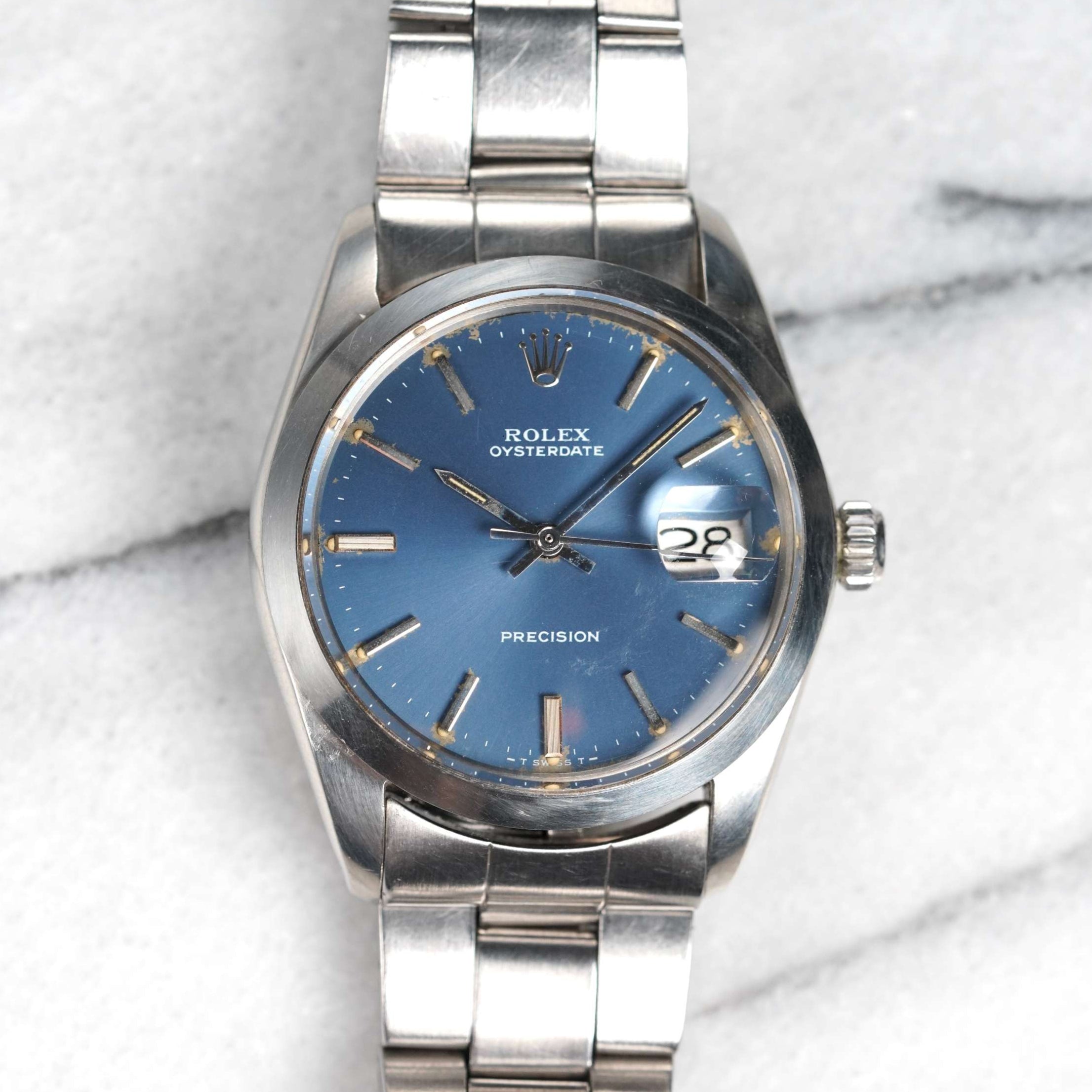 Rolex Oysterdate - Blue Dial