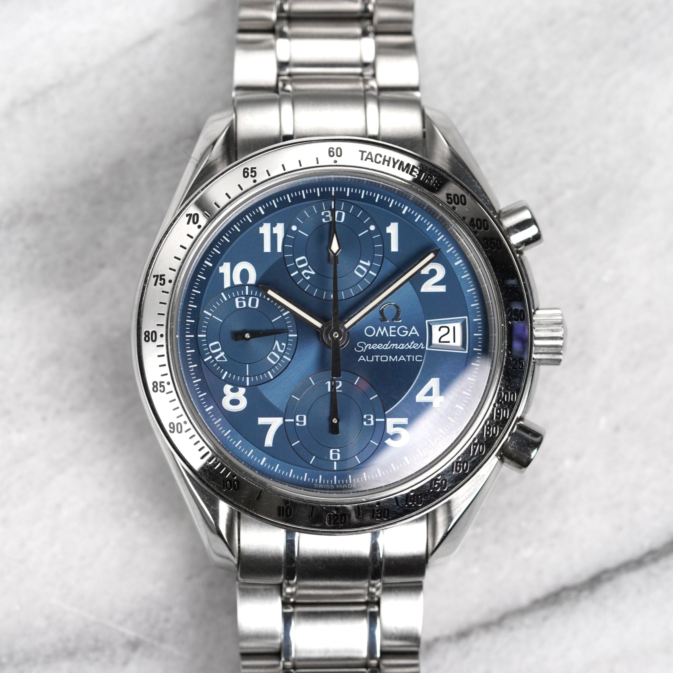 Omega Speedmaster - Blue Dial