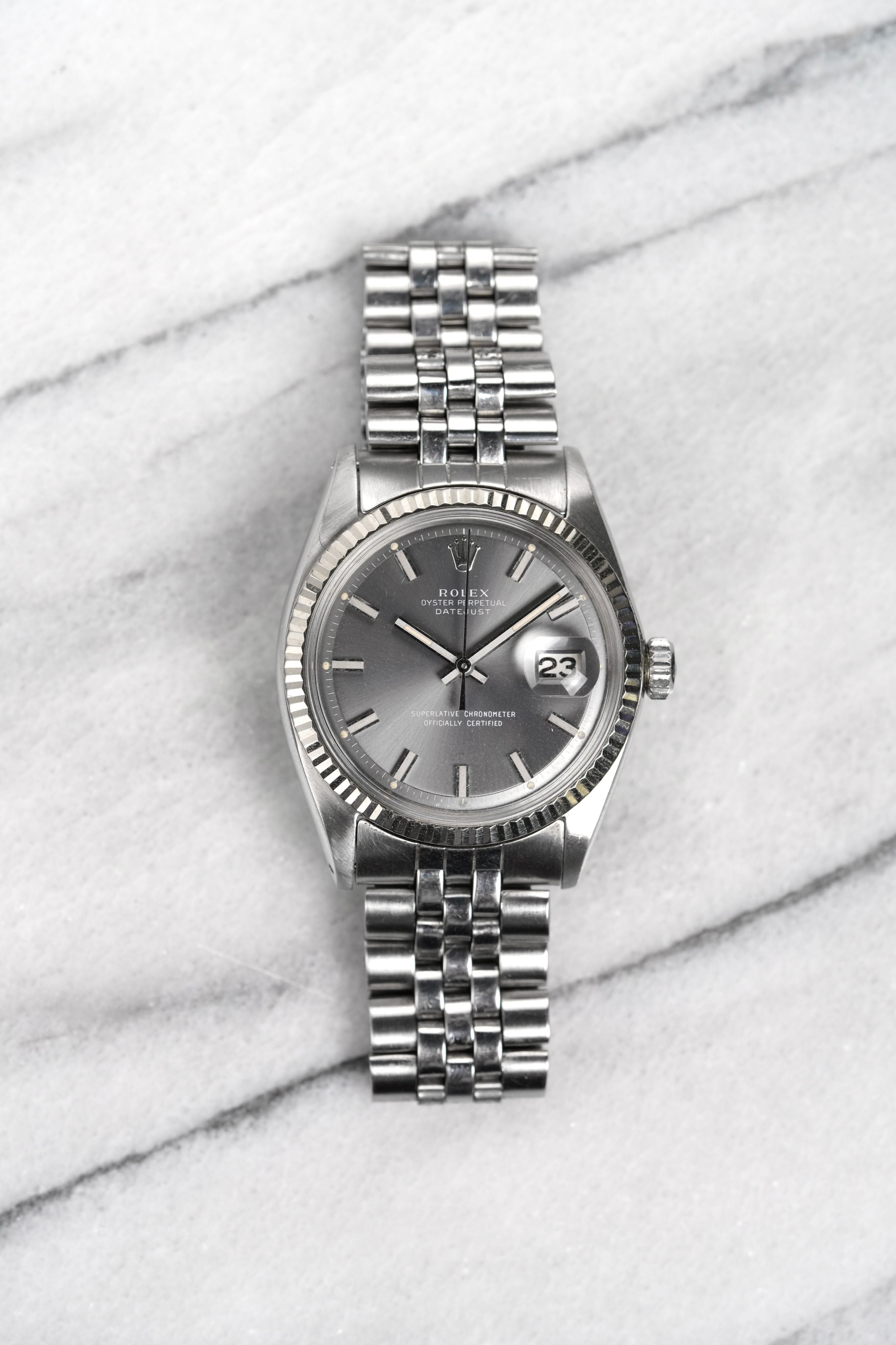 Rolex Datejust 1601 - Grey Wideboy Sigma