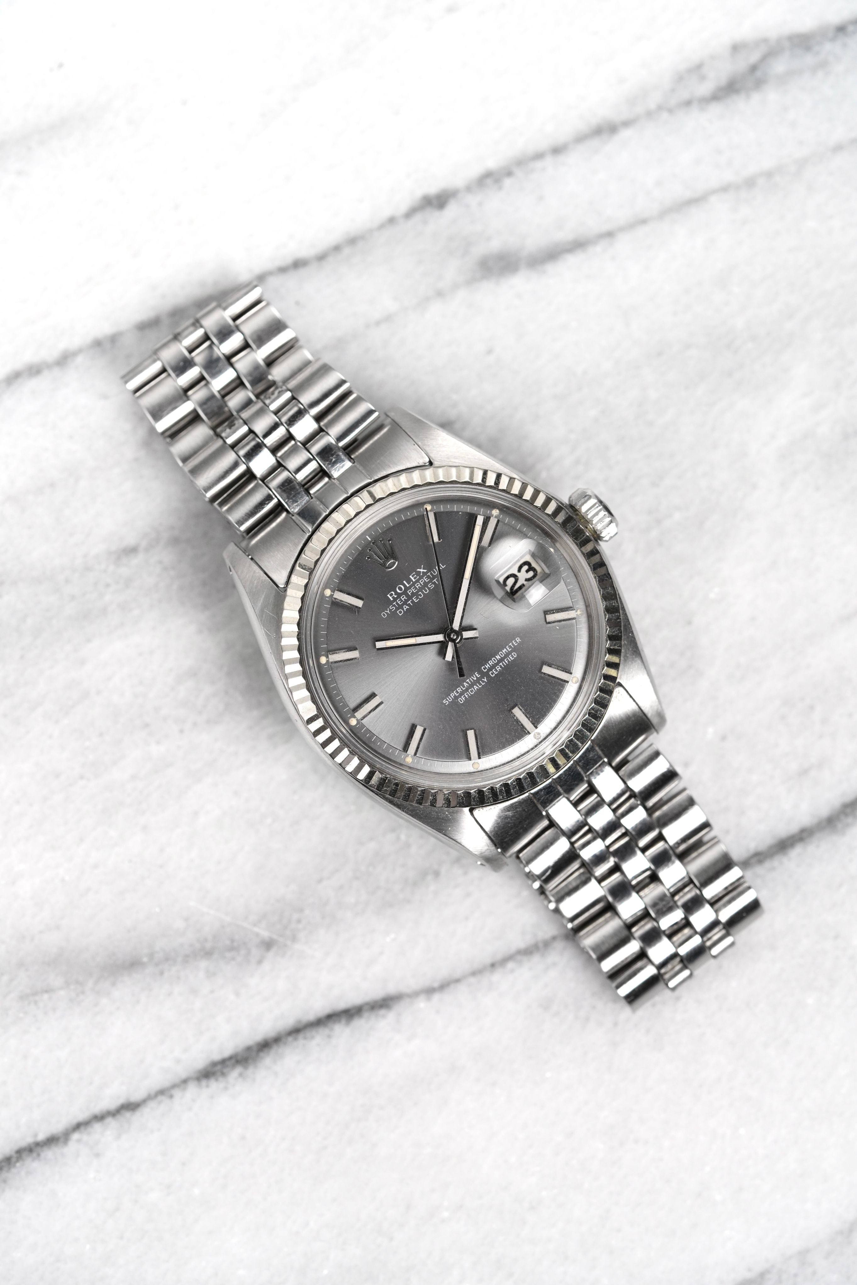 Rolex Datejust 1601 - Grey Wideboy Sigma
