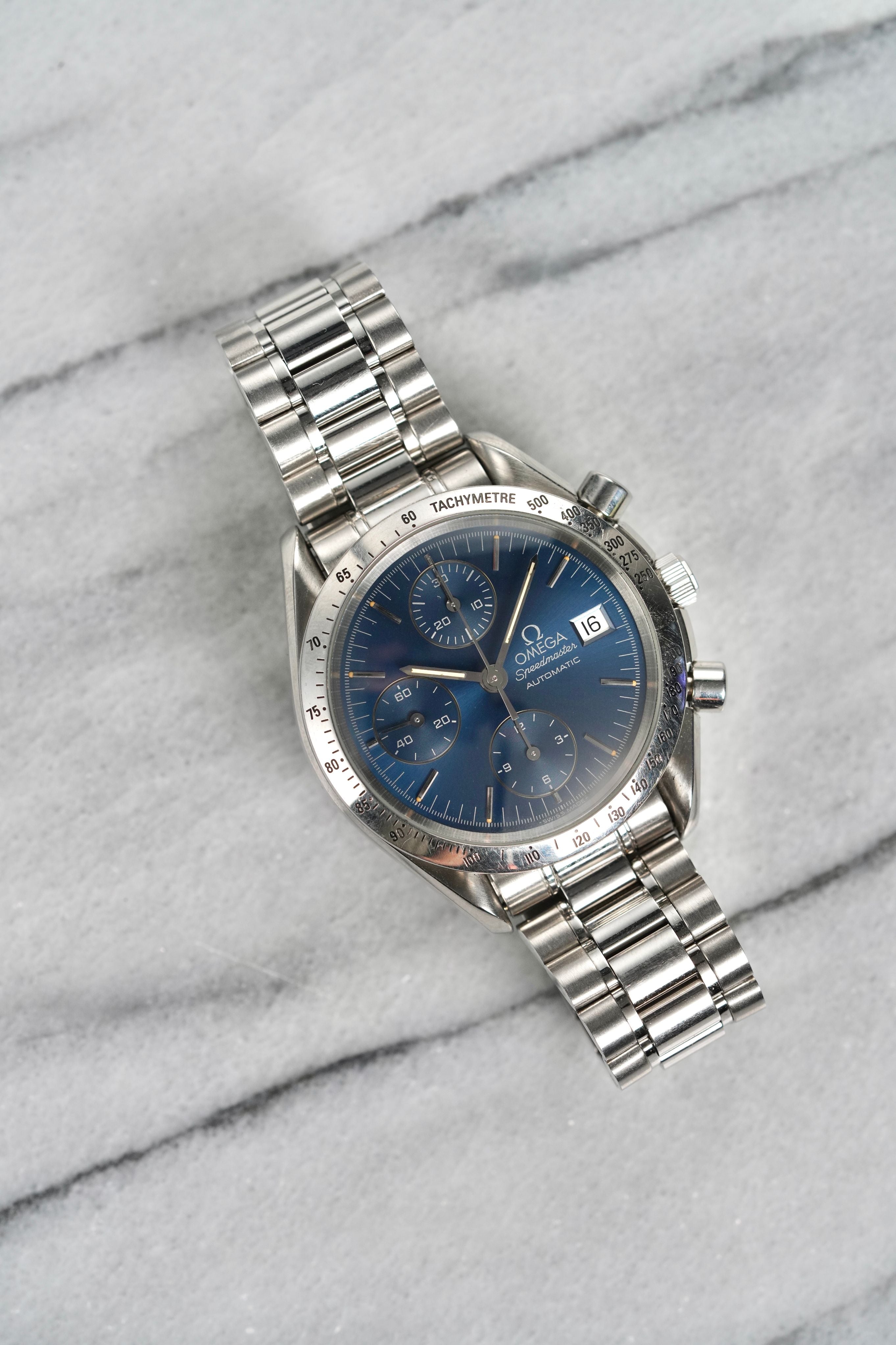Omega Speedmaster - Blue Dial