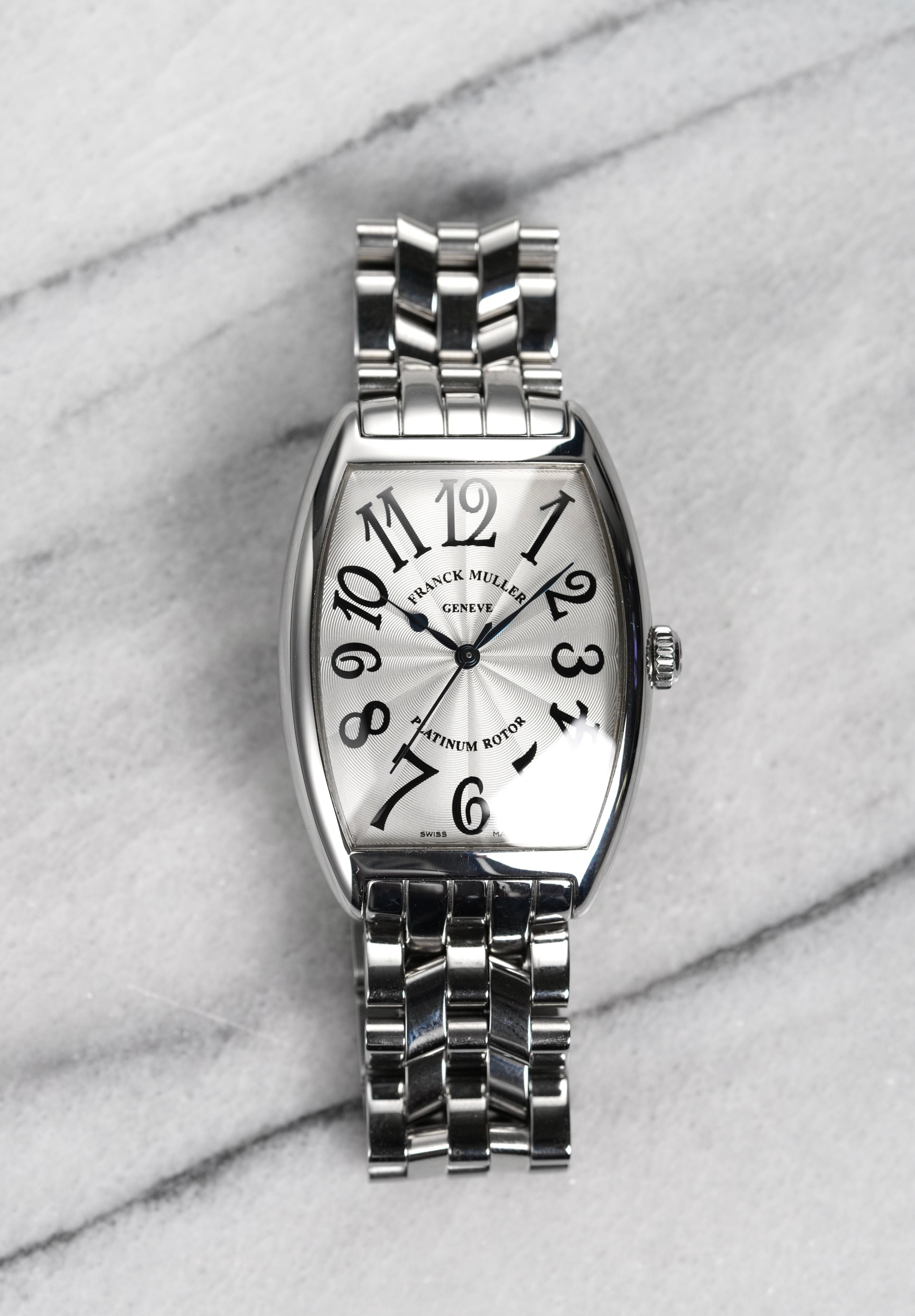 Franck Muller 2852 - Steel Silver Dial