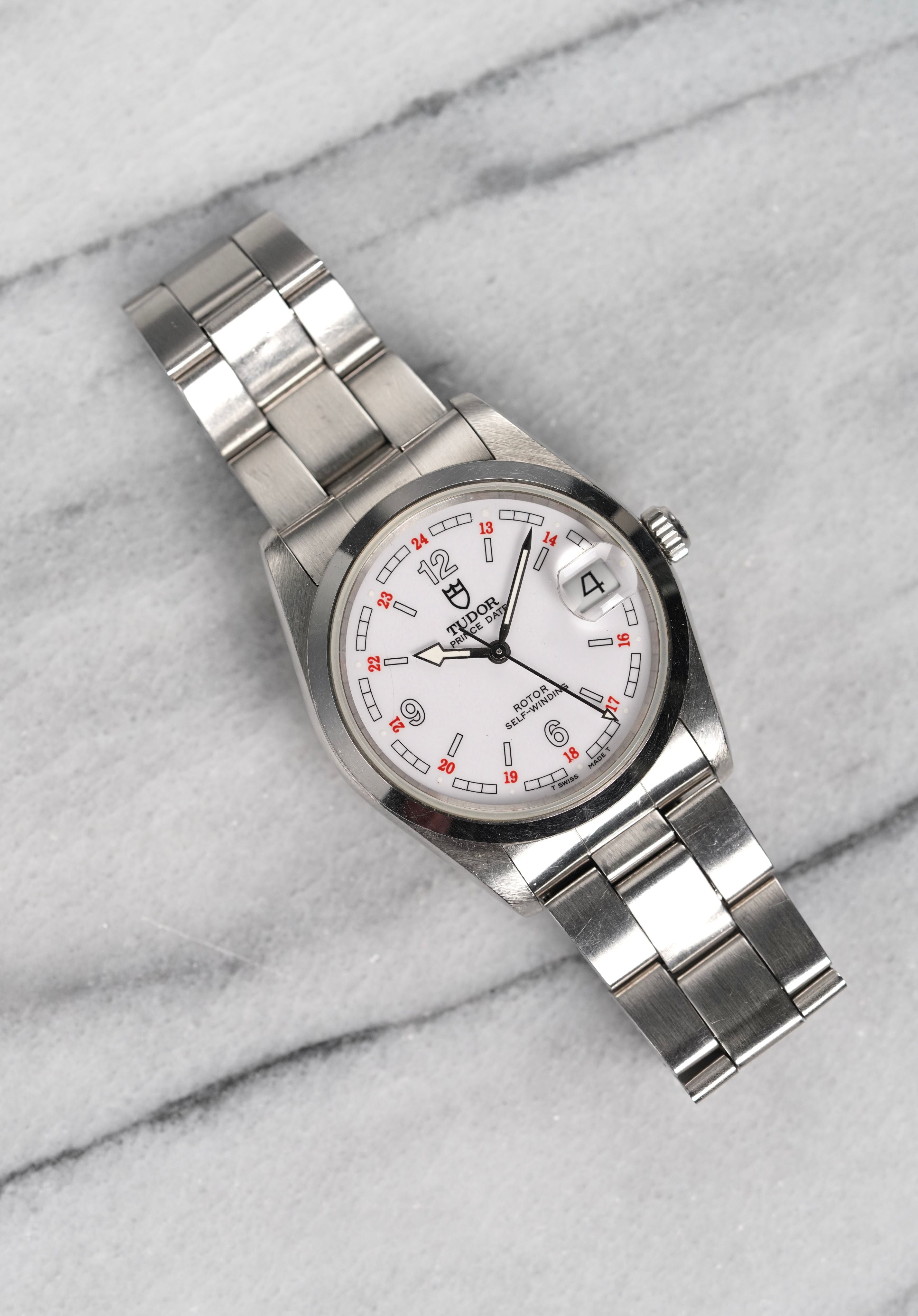 Tudor Prince Date 74000 - White Dial