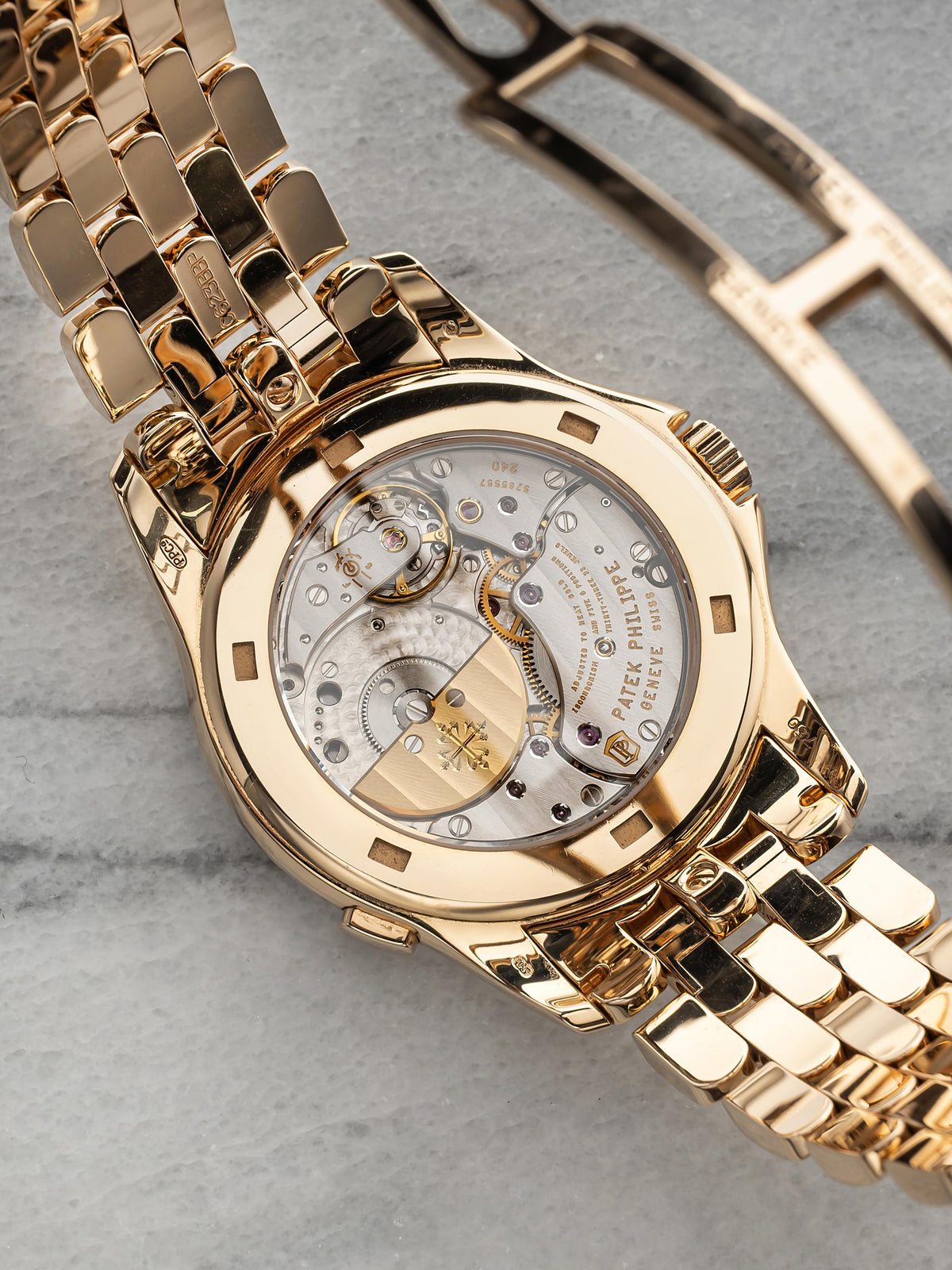 2013 Patek Philippe World Time 5130 Rose Gold Brown Dial Automatic 40mm