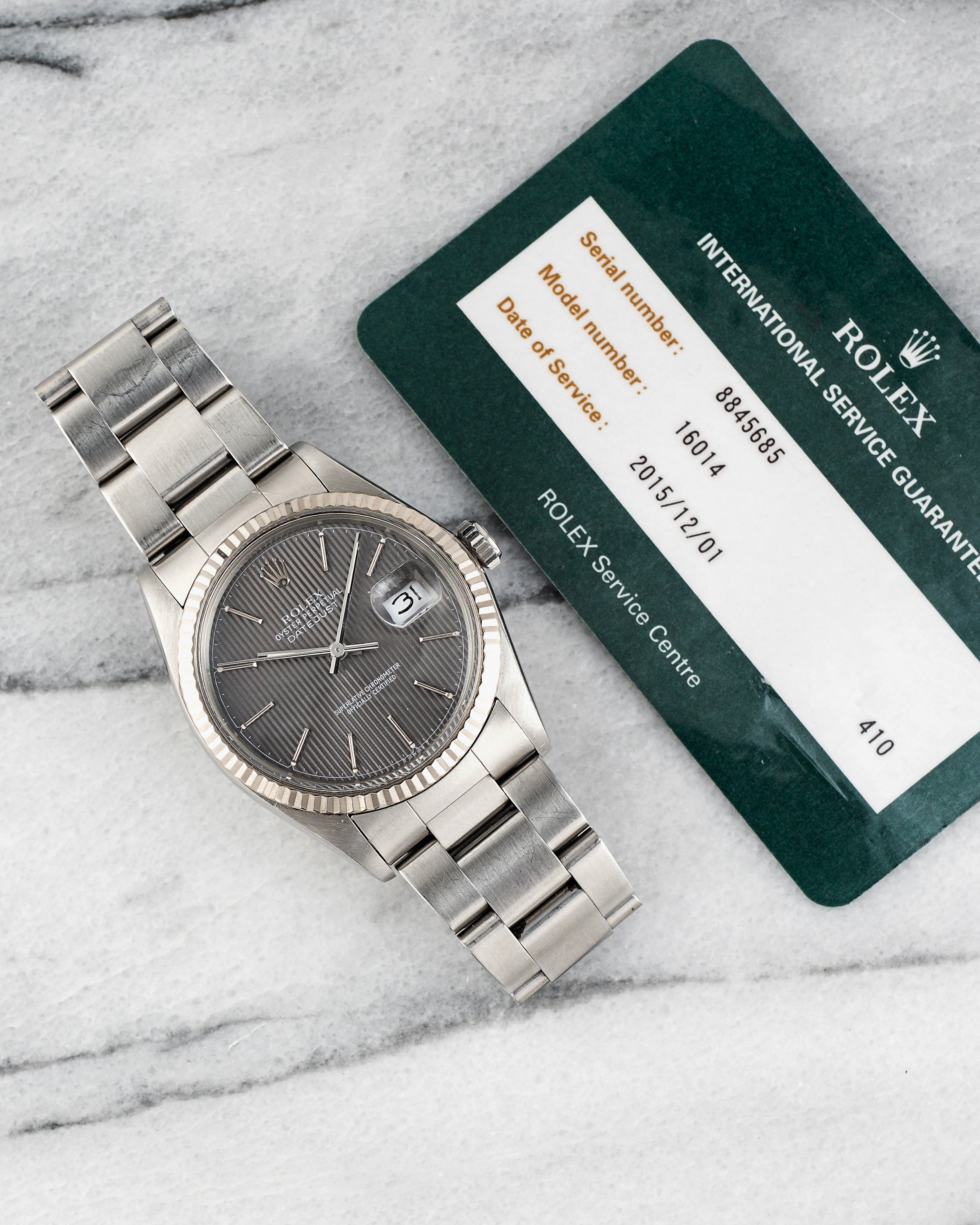 Rolex Datejust – Grey Tapestry