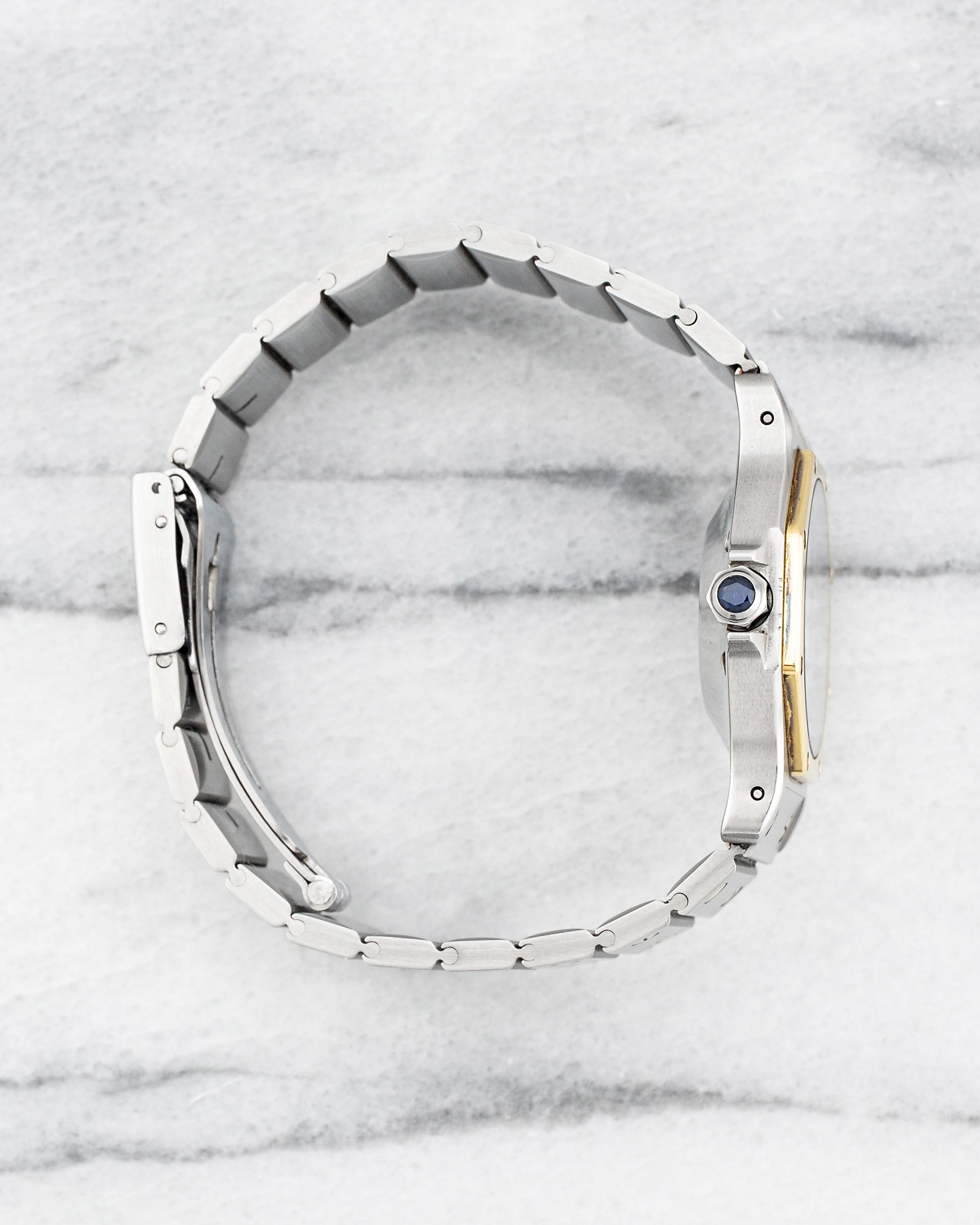 Cartier Santos Octagon 2966 – White Roman Dial