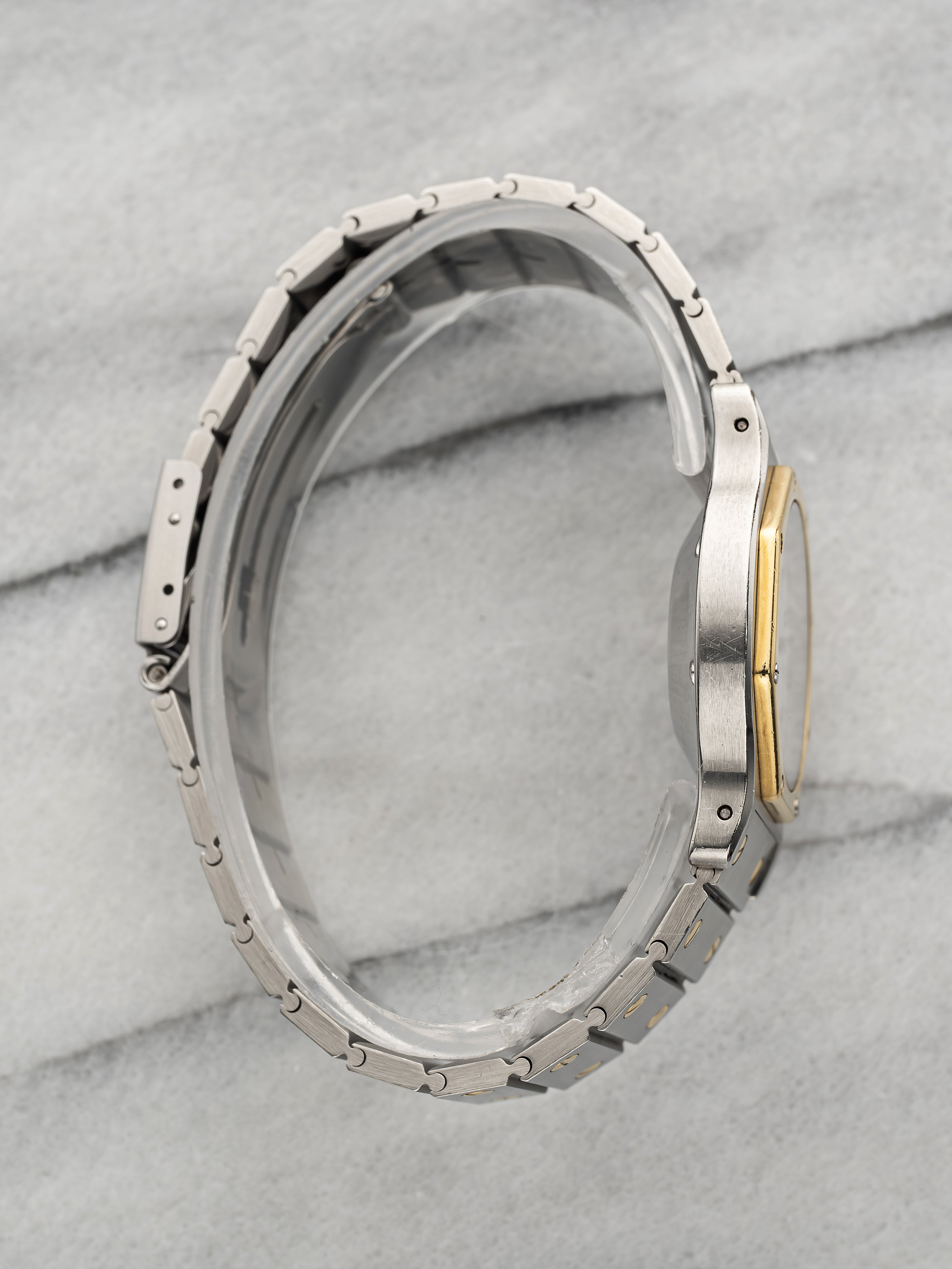 Cartier Santos Octagon - Two Tone White Dial