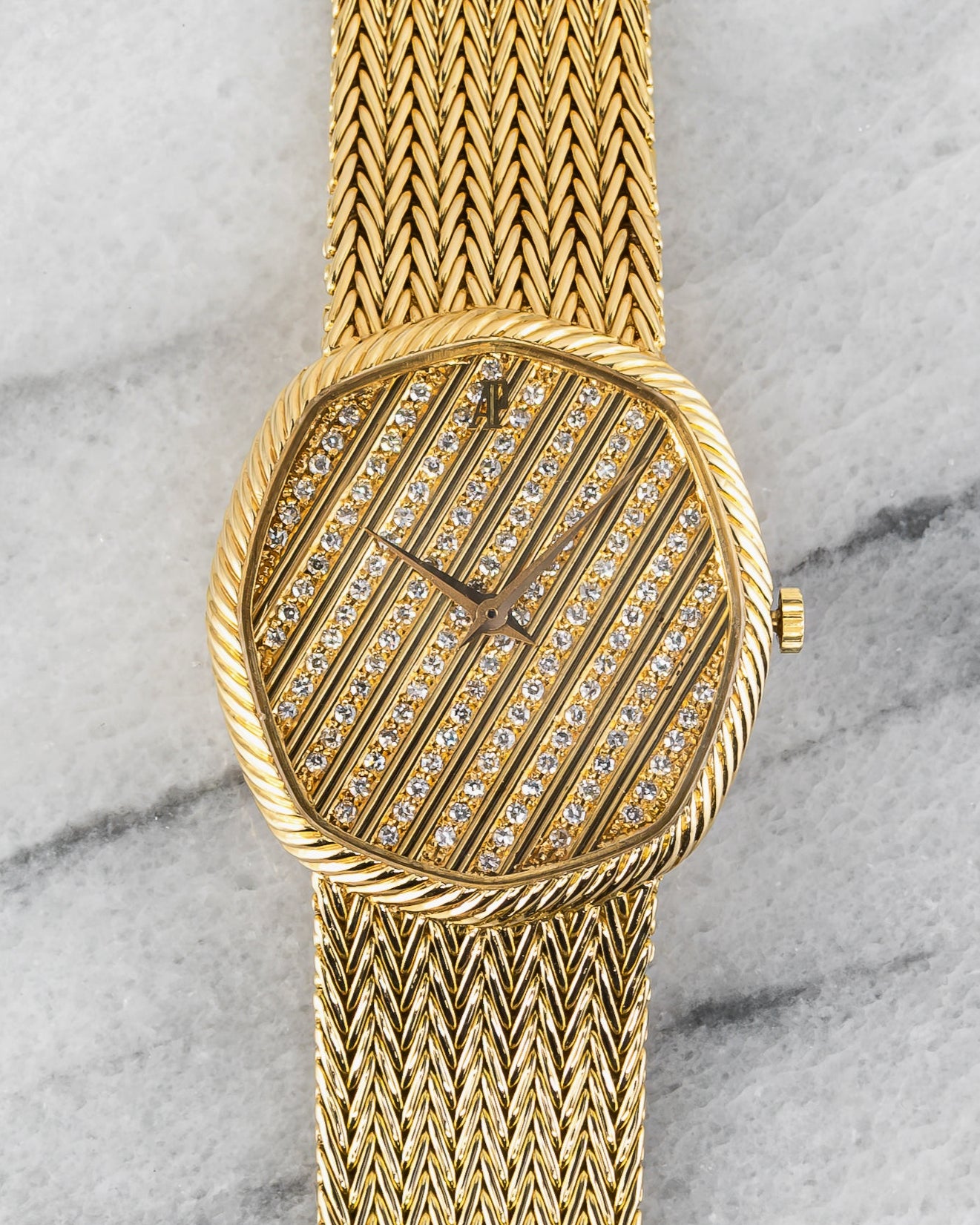 Audemars Piguet - Diamond Pave Dial.