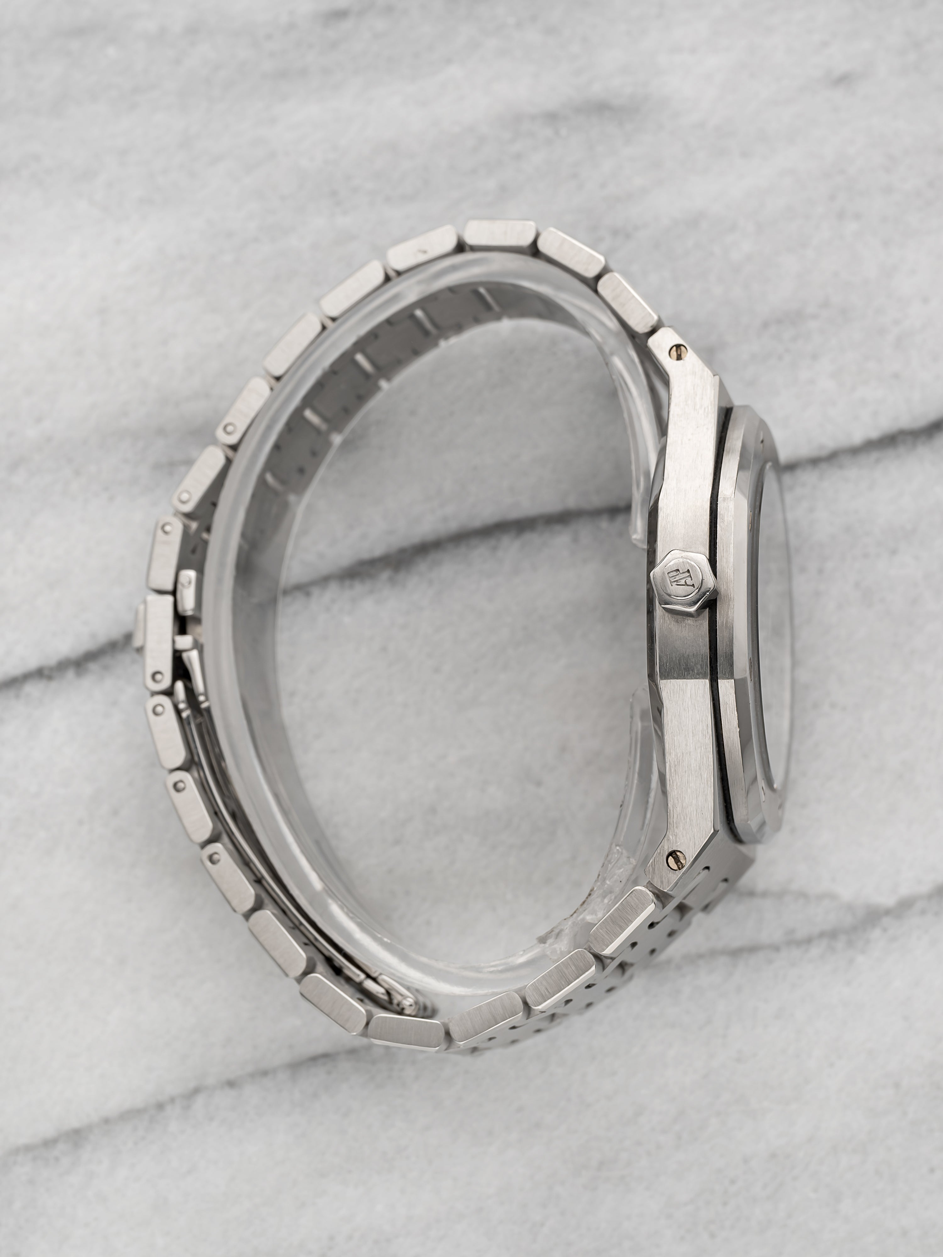 2000s Audemars Piguet Royal Oak 14790ST Stainless Steel Black Dial Automatic 36m