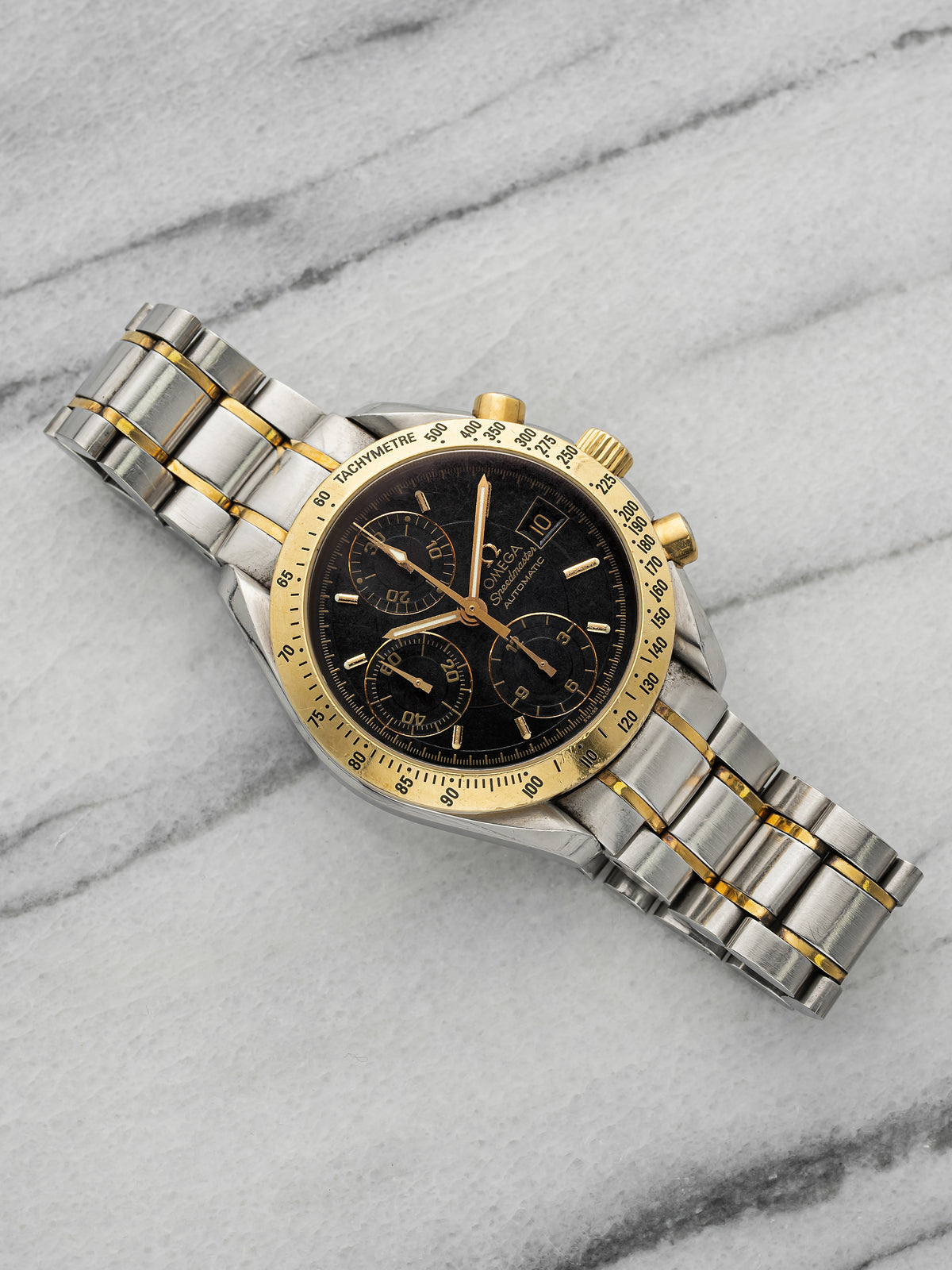 2000s Omega Speedmaster Reduced 3313.5000 Two-Tone Black Dial Auto 40mm