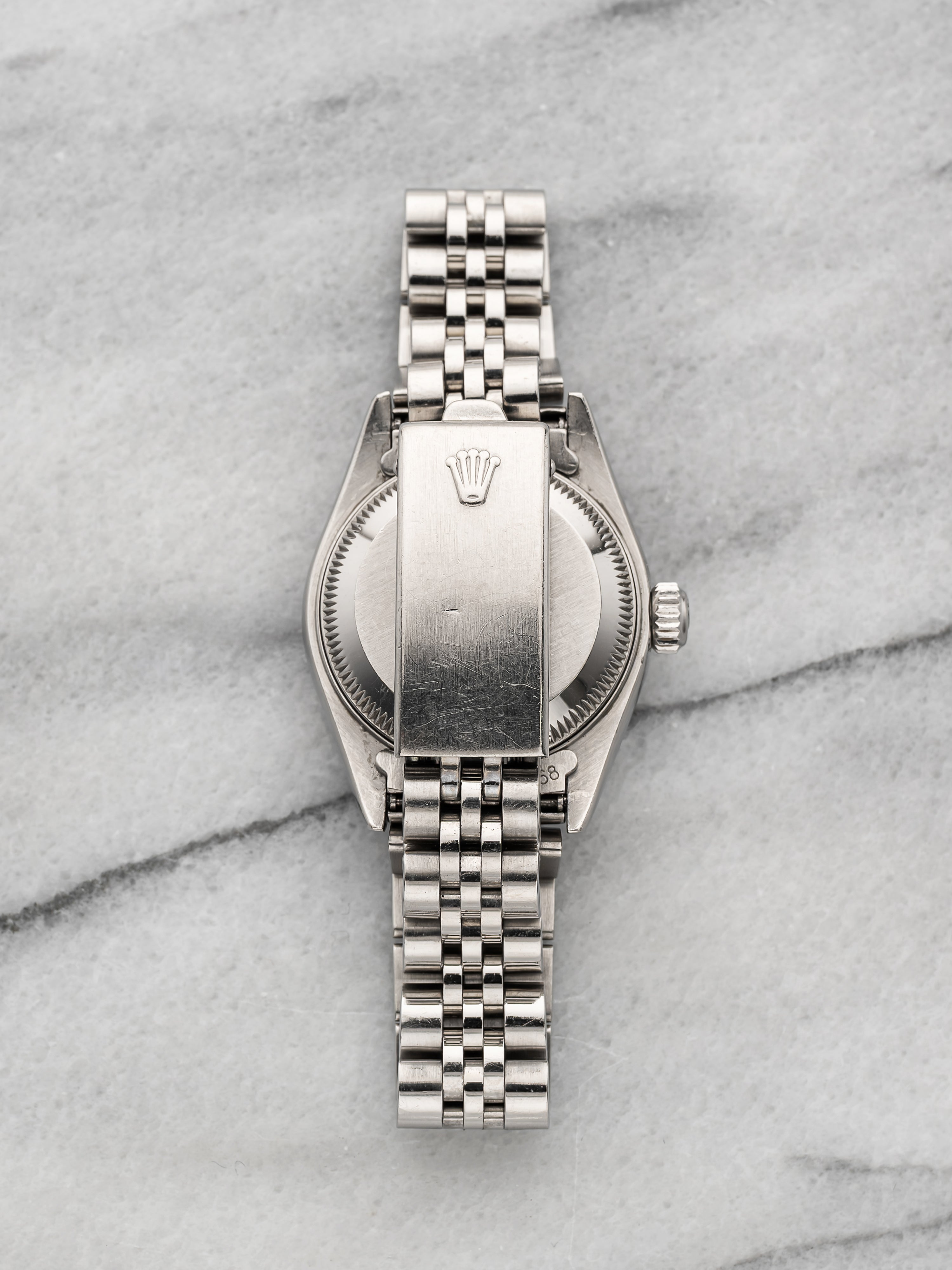 1998 Rolex Datejust Lady 69174 Steel & White Gold Black Diamond Dial Automatic 2