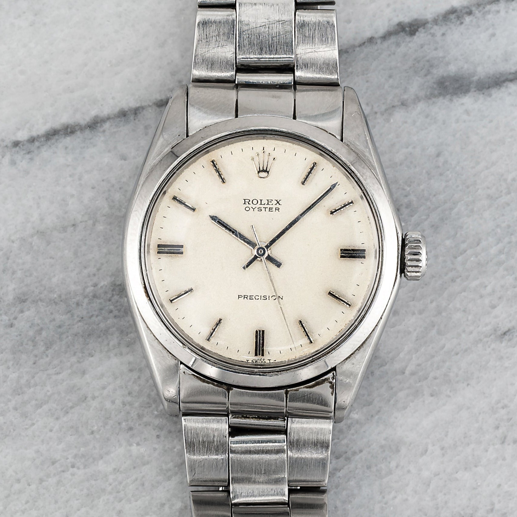 Rolex Oyster Precision 6426 – Silver Dial