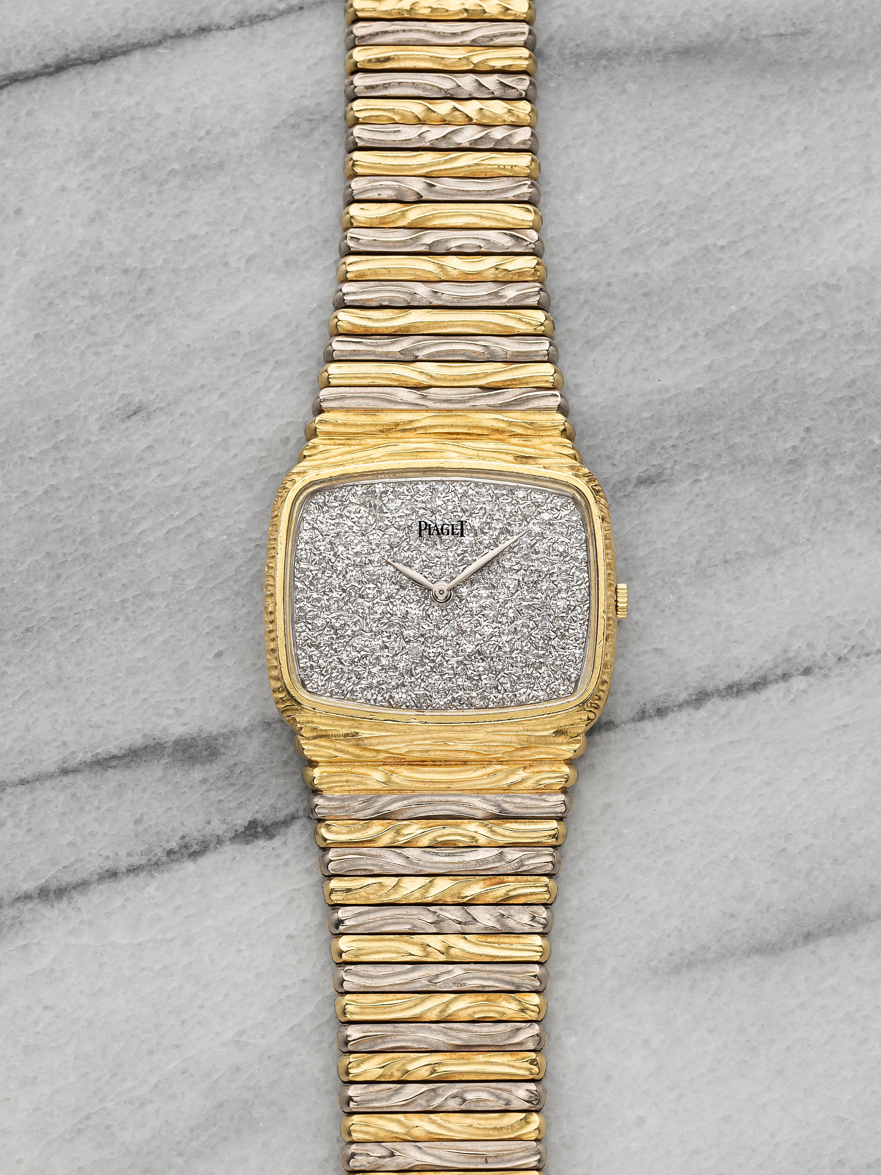 Piaget 9752 - Two Tone Pave Dial