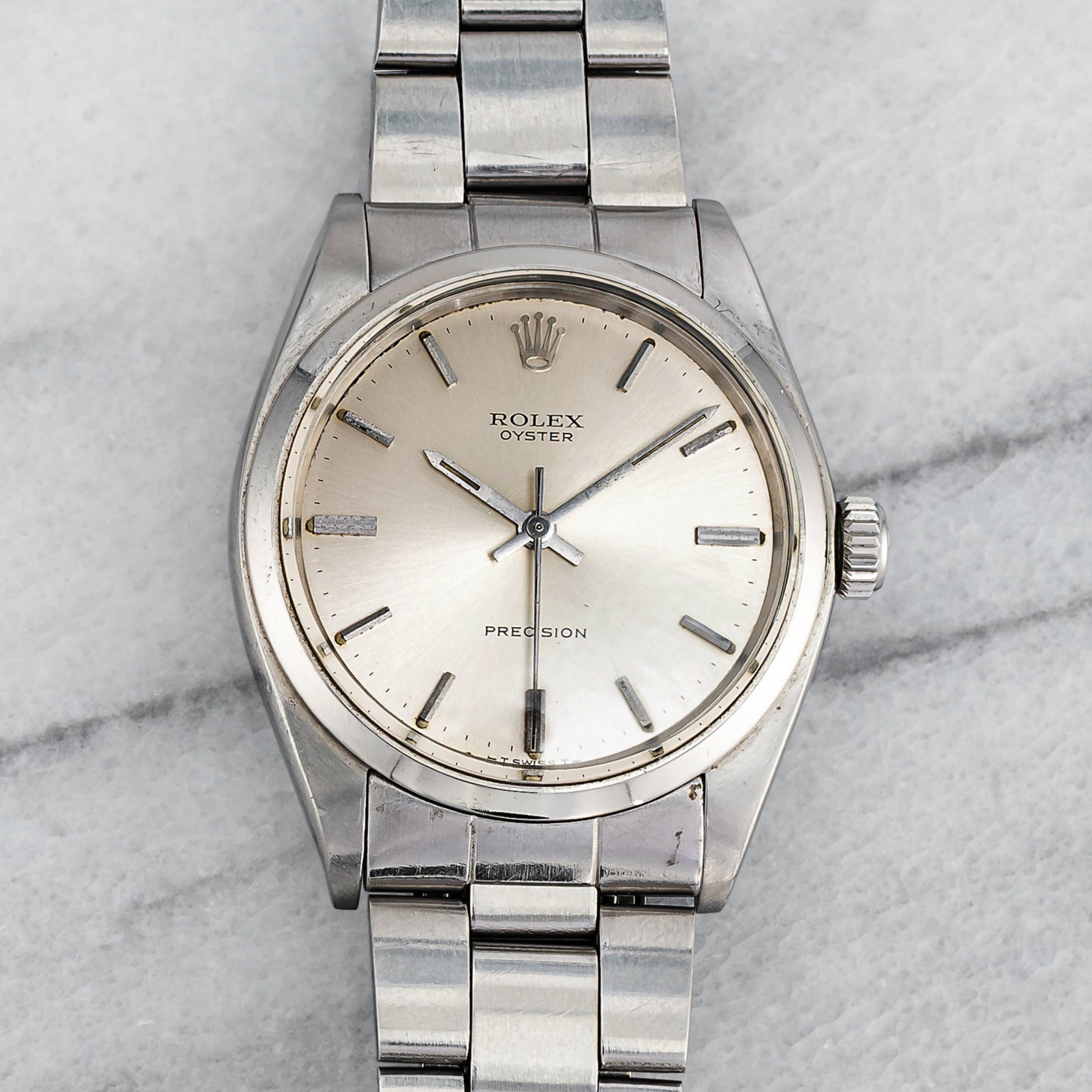 Rolex Oyster Precision 6426 – Silver Dial