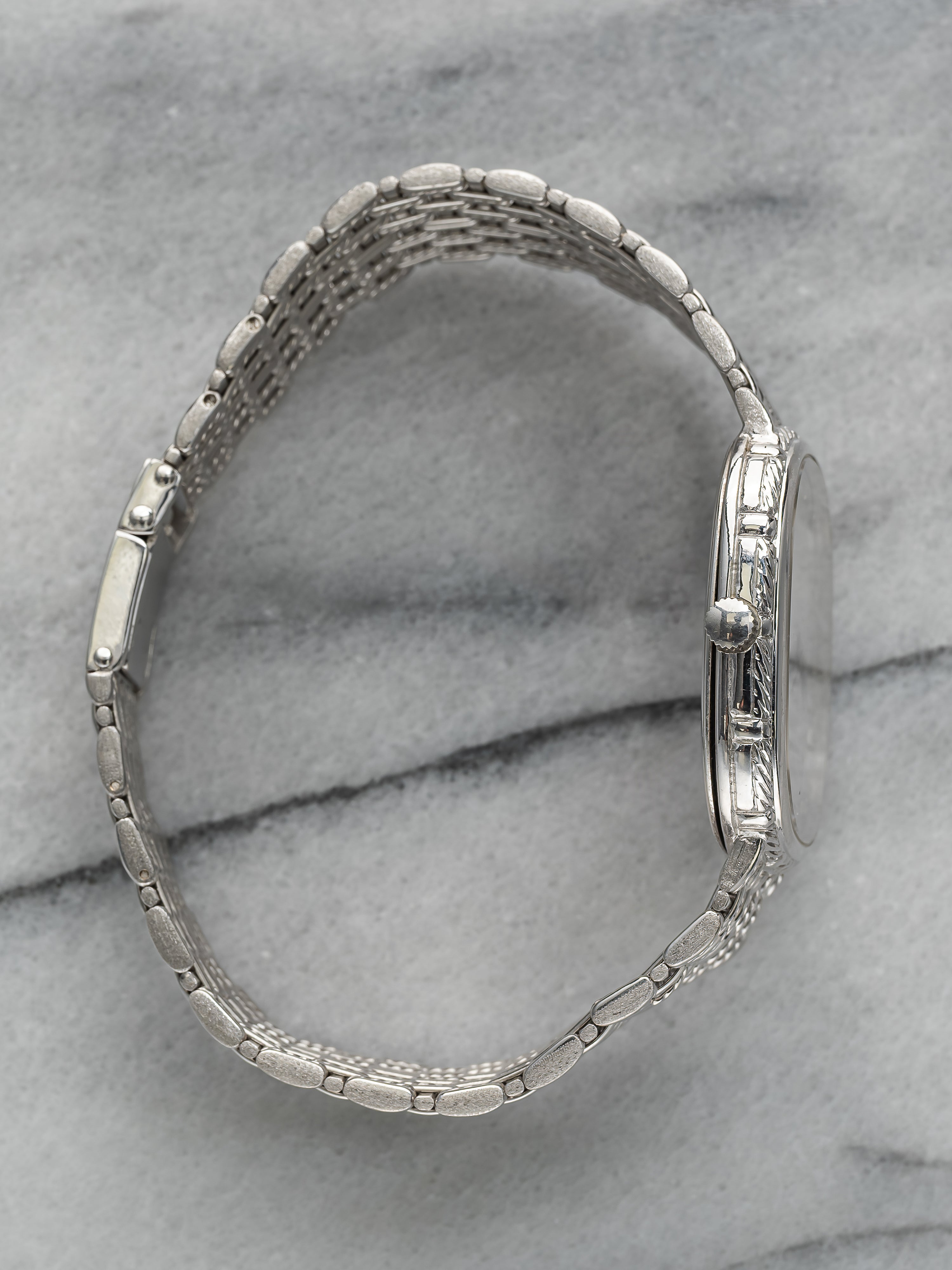 Audemars Piguet – Silver Diamond Dial
