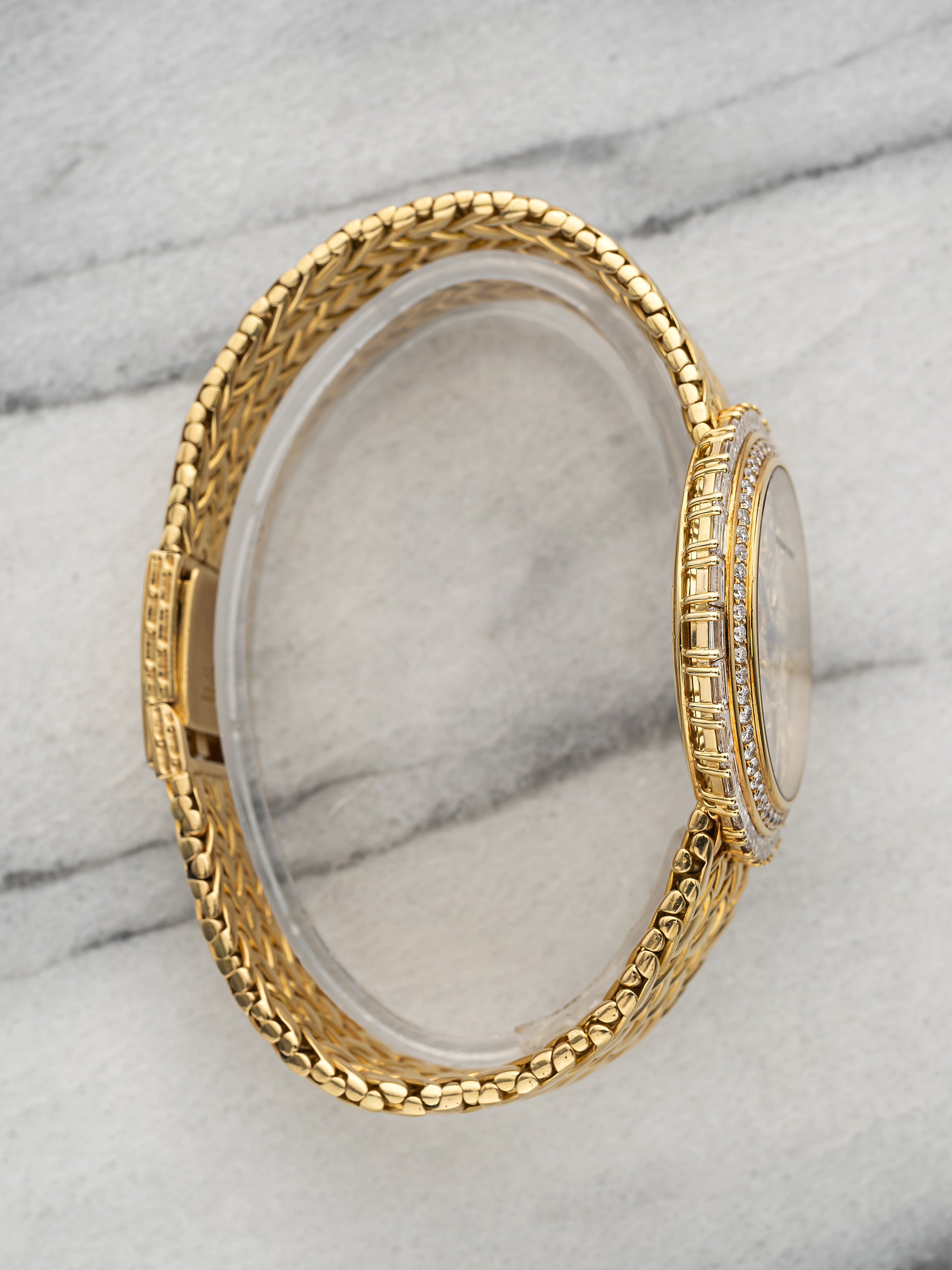 1995 Audemars Piguet 14656BA – Yellow Gold Skeletonized Diamond Bird Dial