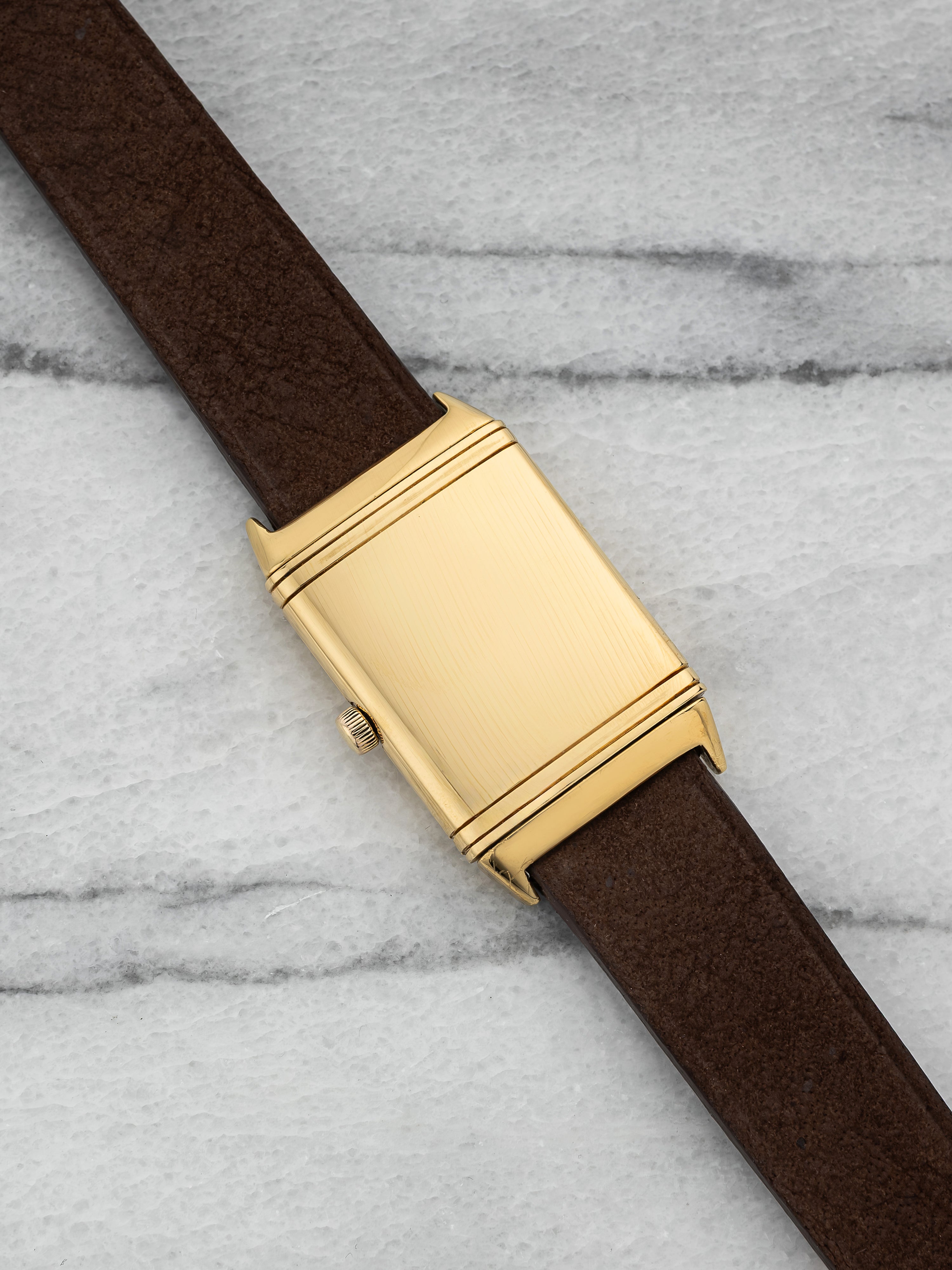 Jaeger-LeCoultre Reverso Chaumet Retailer Signature – 18K Yellow Gold Cream Dial