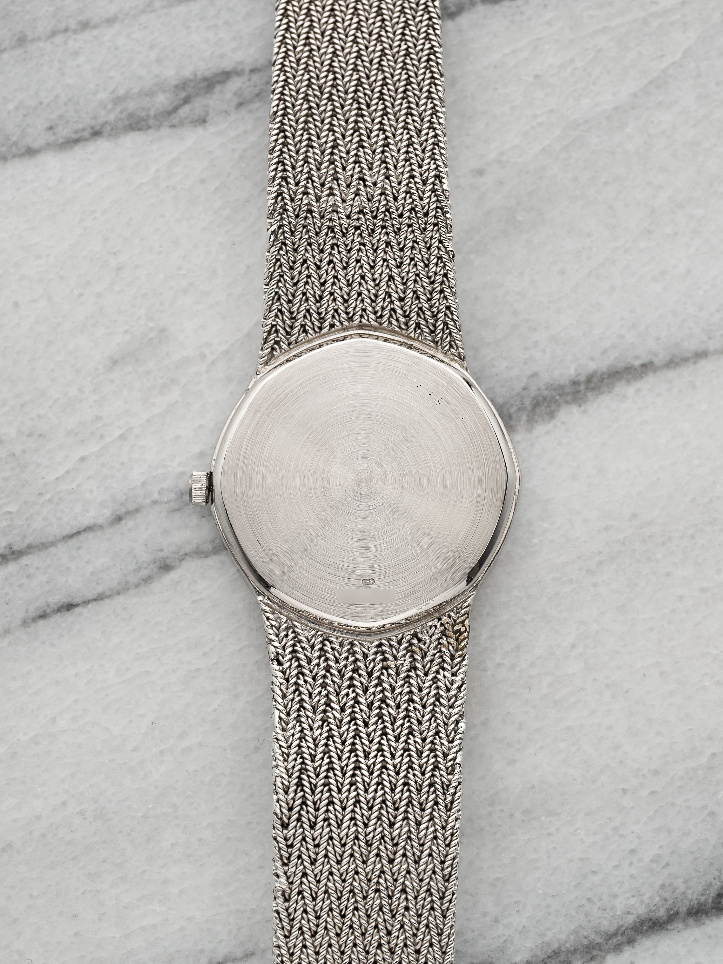 Audemars Piguet 14720BC – White Gold Integrated Lapis Lazuli Dial
