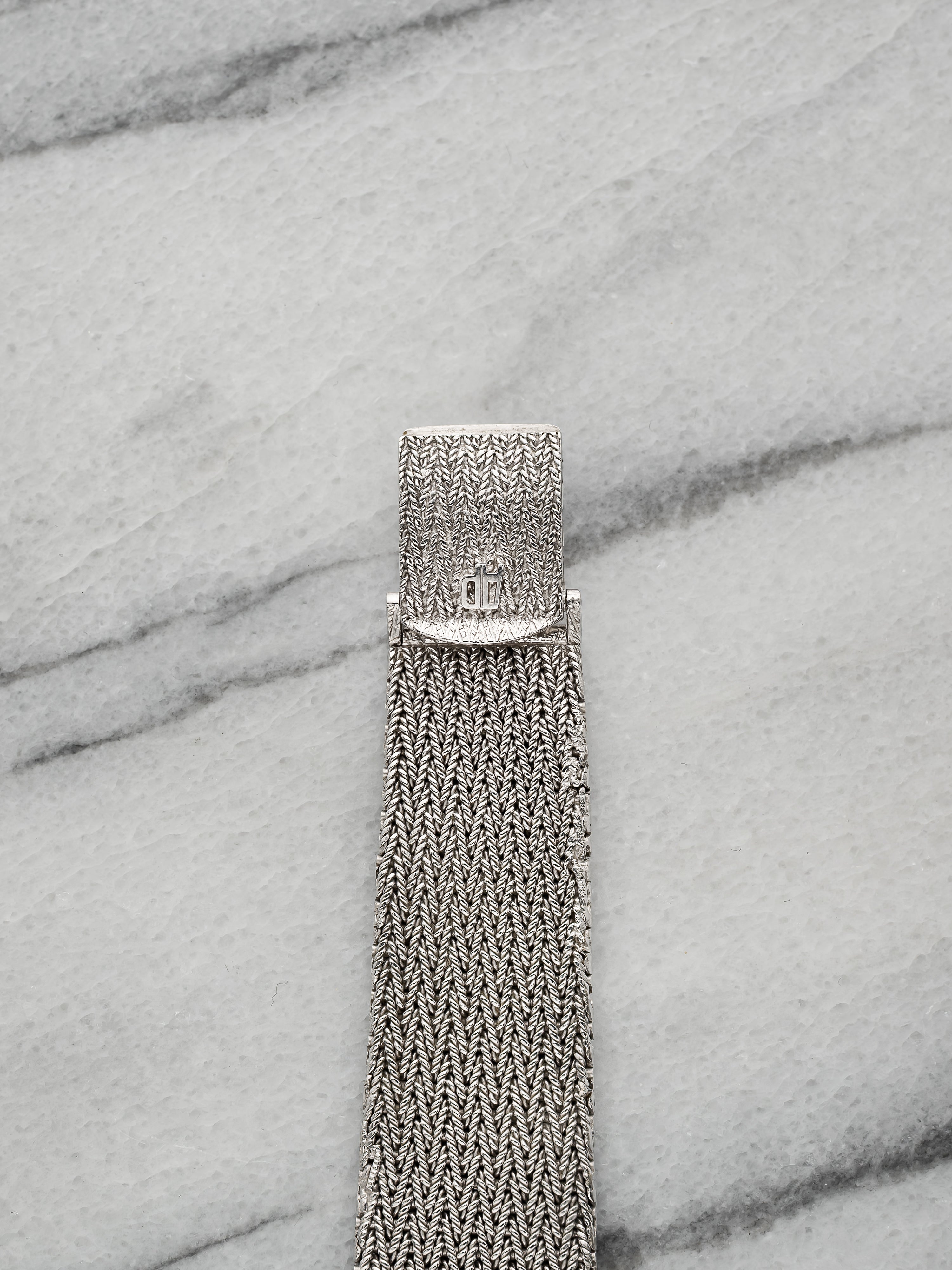 Audemars Piguet 14720BC – White Gold Integrated Lapis Lazuli Dial