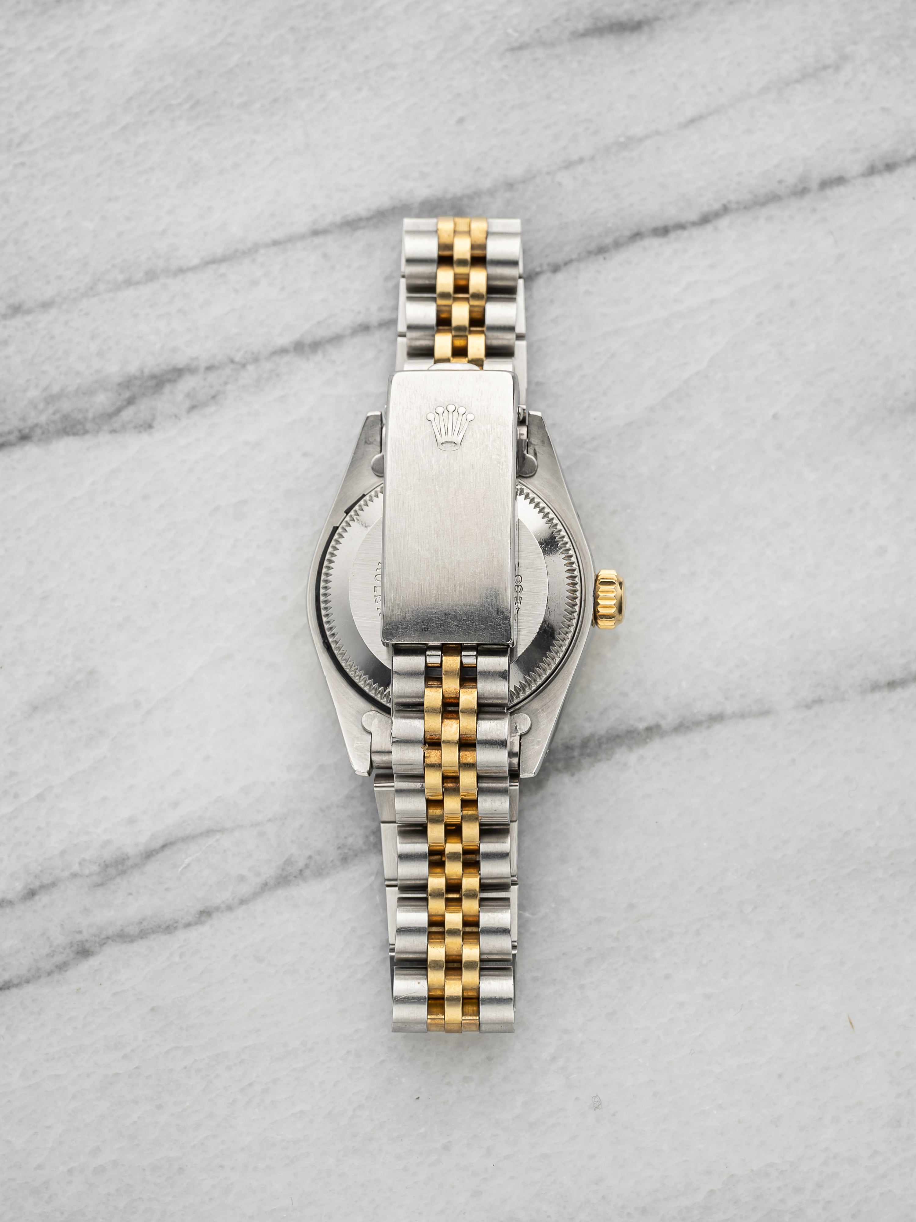Vintage 1989 Rolex Lady Datejust 69173 Two-Tone Champagne Dial Auto 26mm