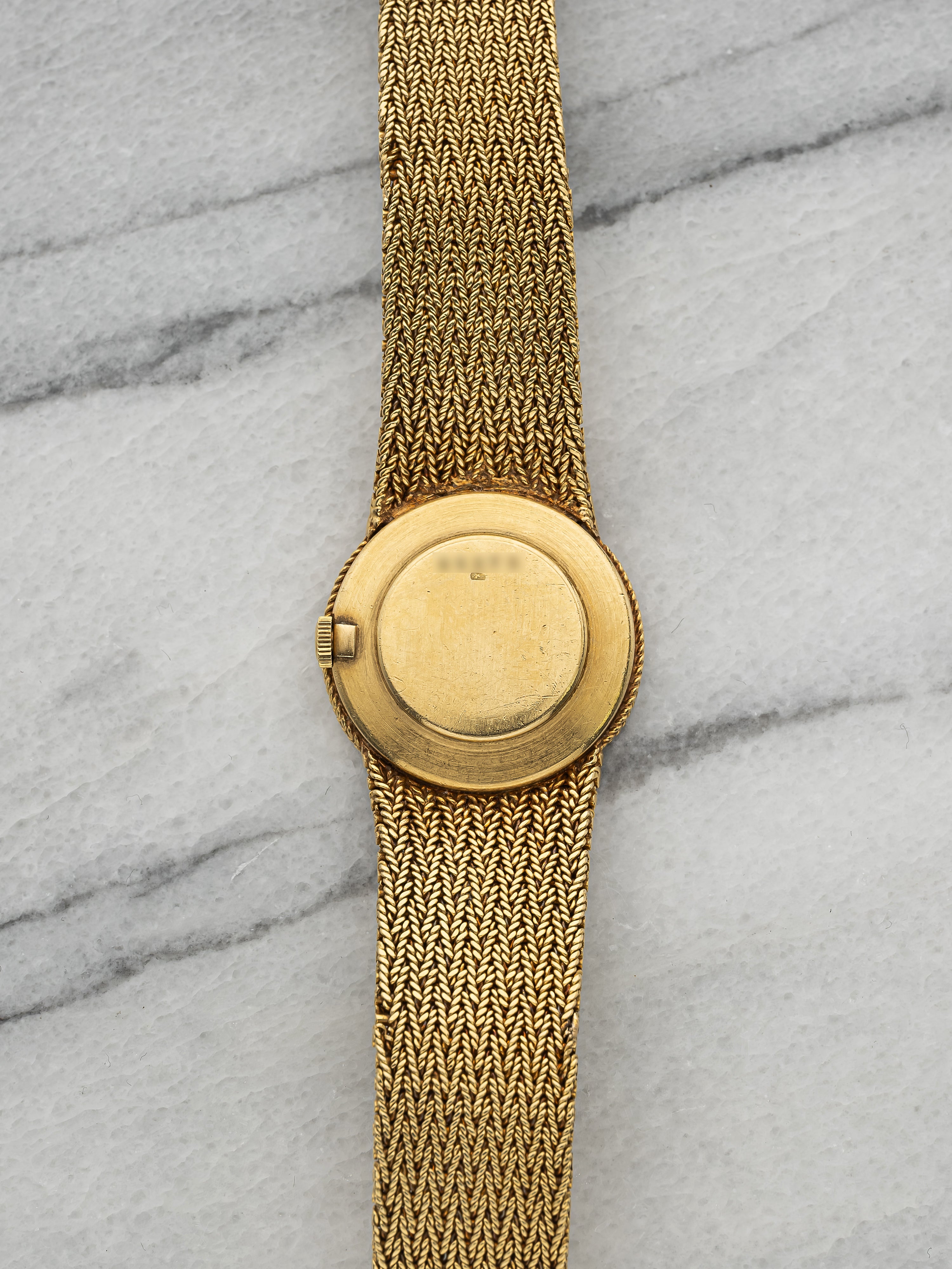 Audemars Piguet Ladies Integrated – Yellow Gold Lapis Lazuli Dial