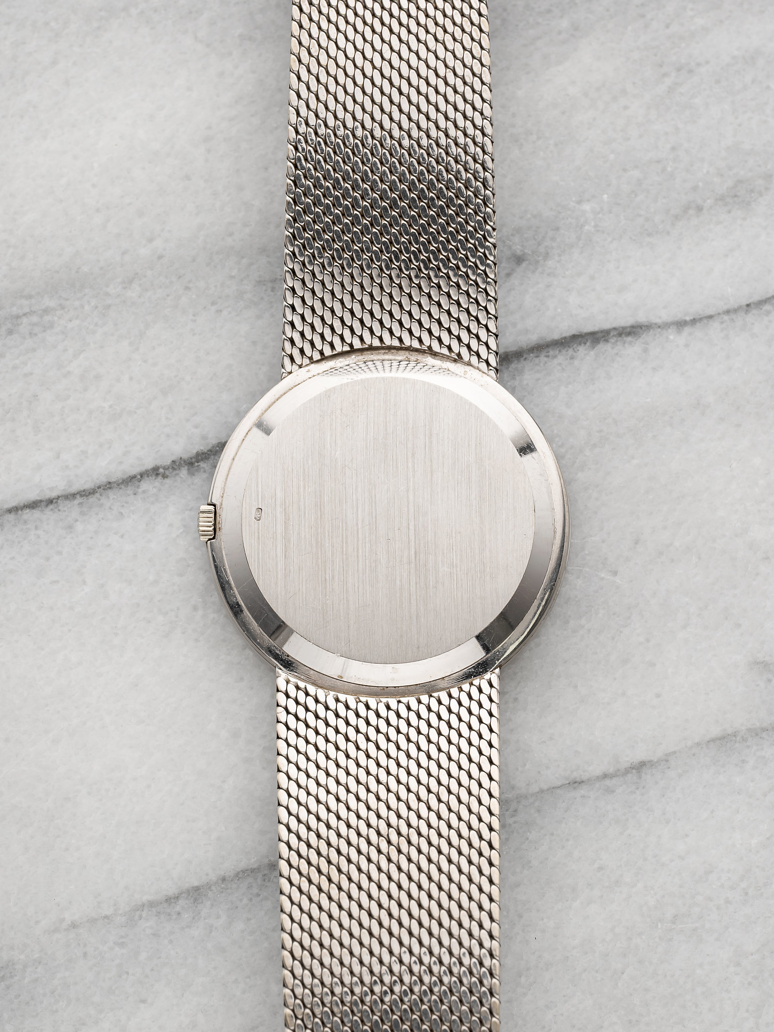 Patek Philippe Calatrava 3588-1 18K White Gold Silver Dial Automatic 35mm