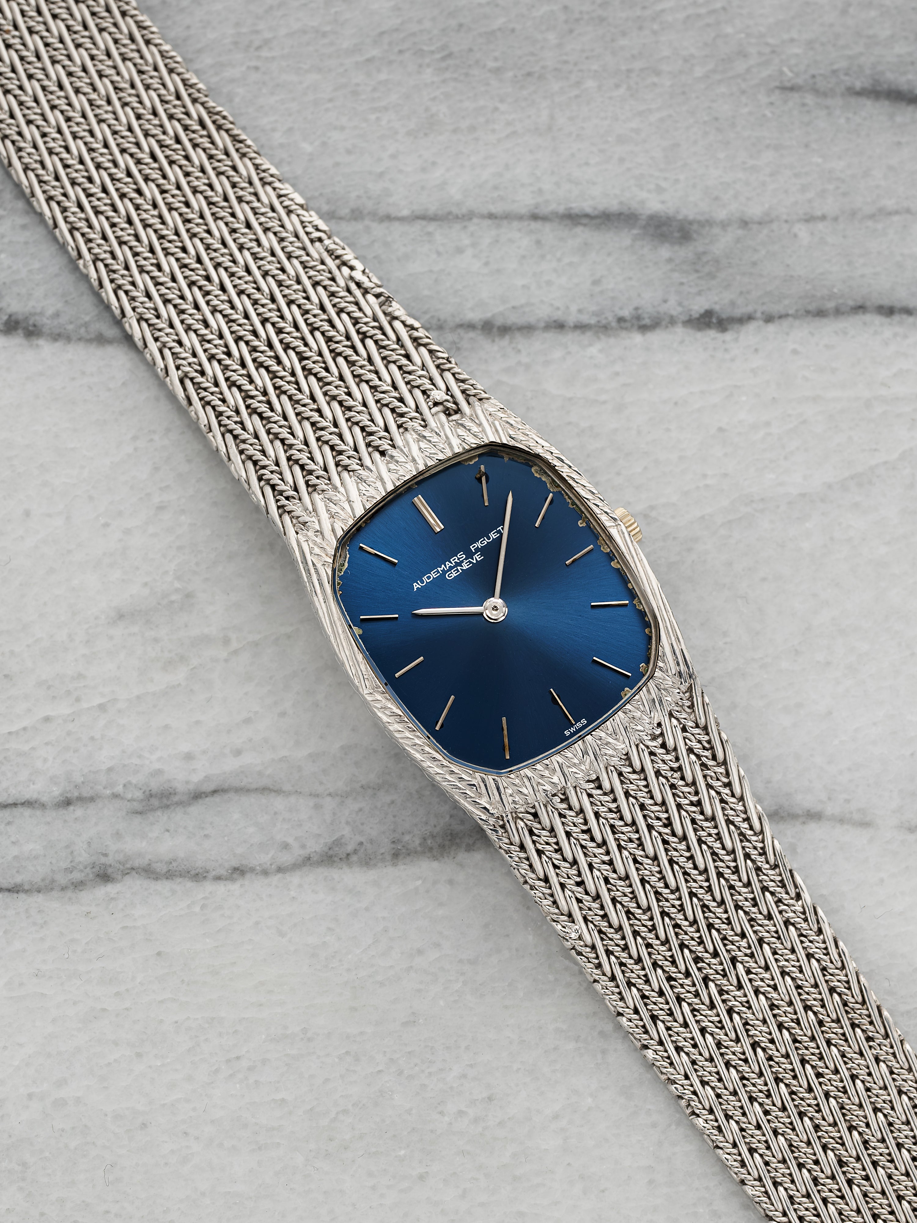 Audemars Piguet Cobra – White Gold, Blue Sunburst Dial