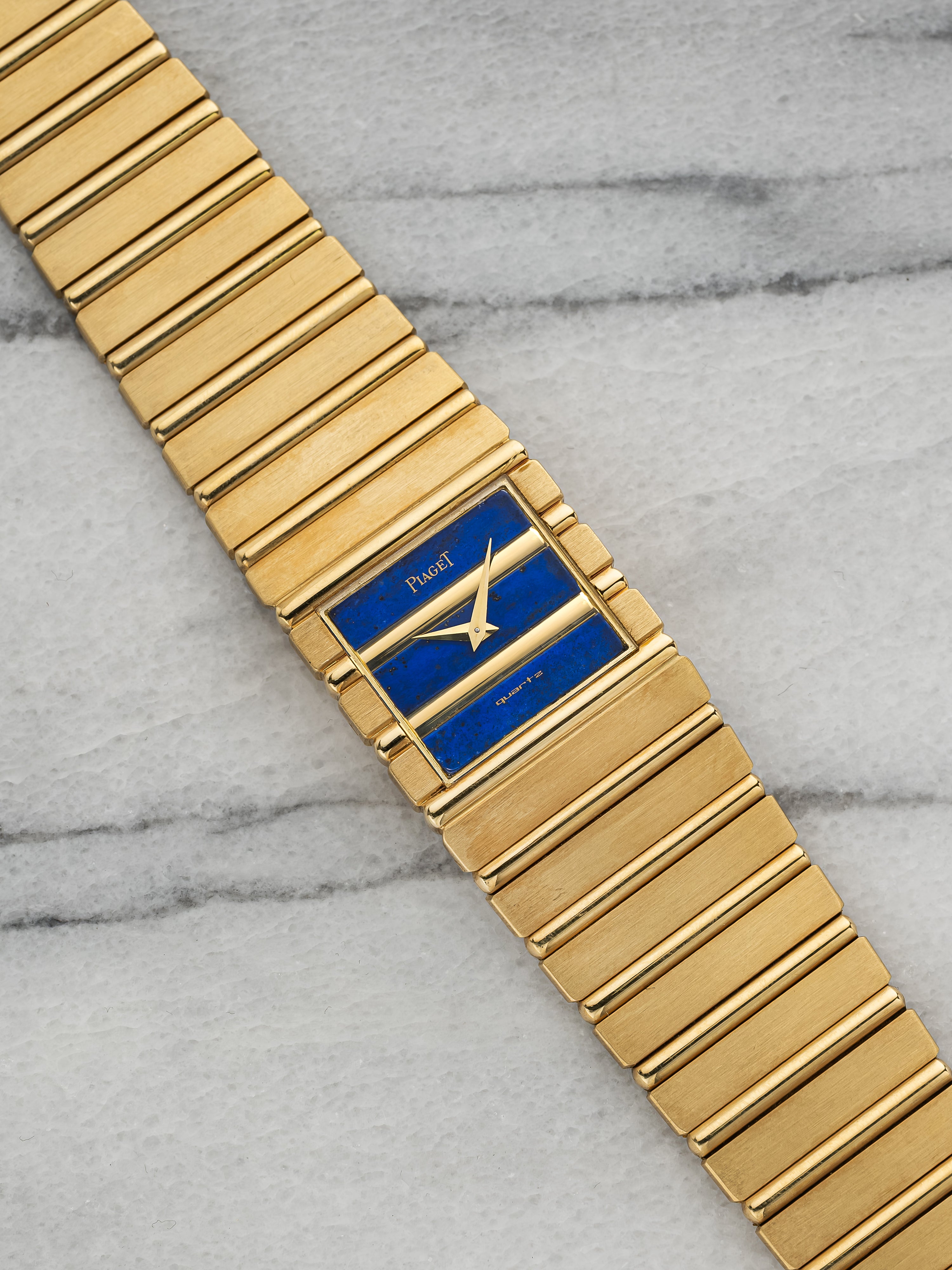 Piaget Polo 7131C701 – Yellow Gold Lapis Lazuli & Gold Dial