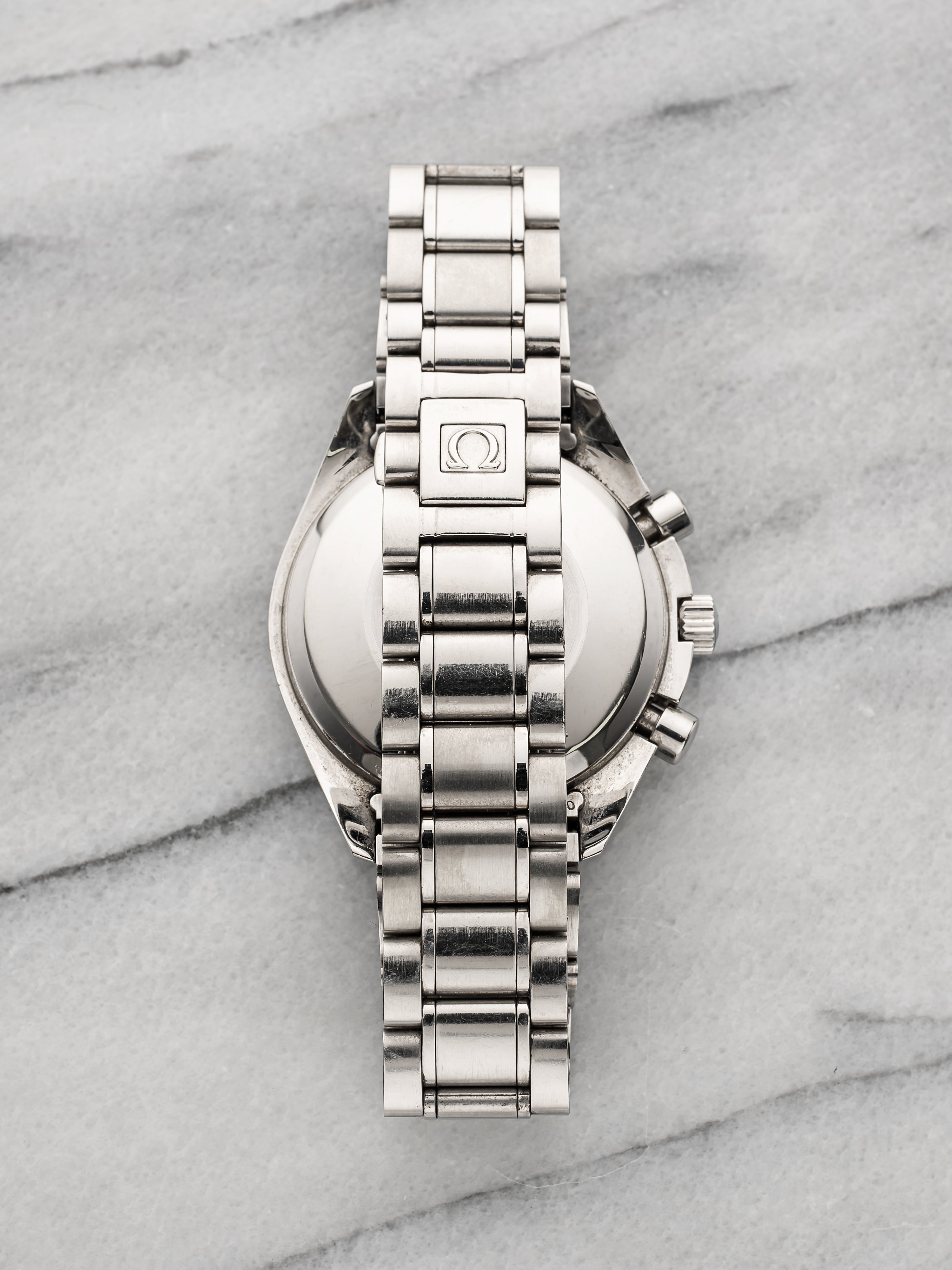 2011 Omega Speedmaster Date 3513.30 Stainless Steel Silver Dial Automatic 40mm P