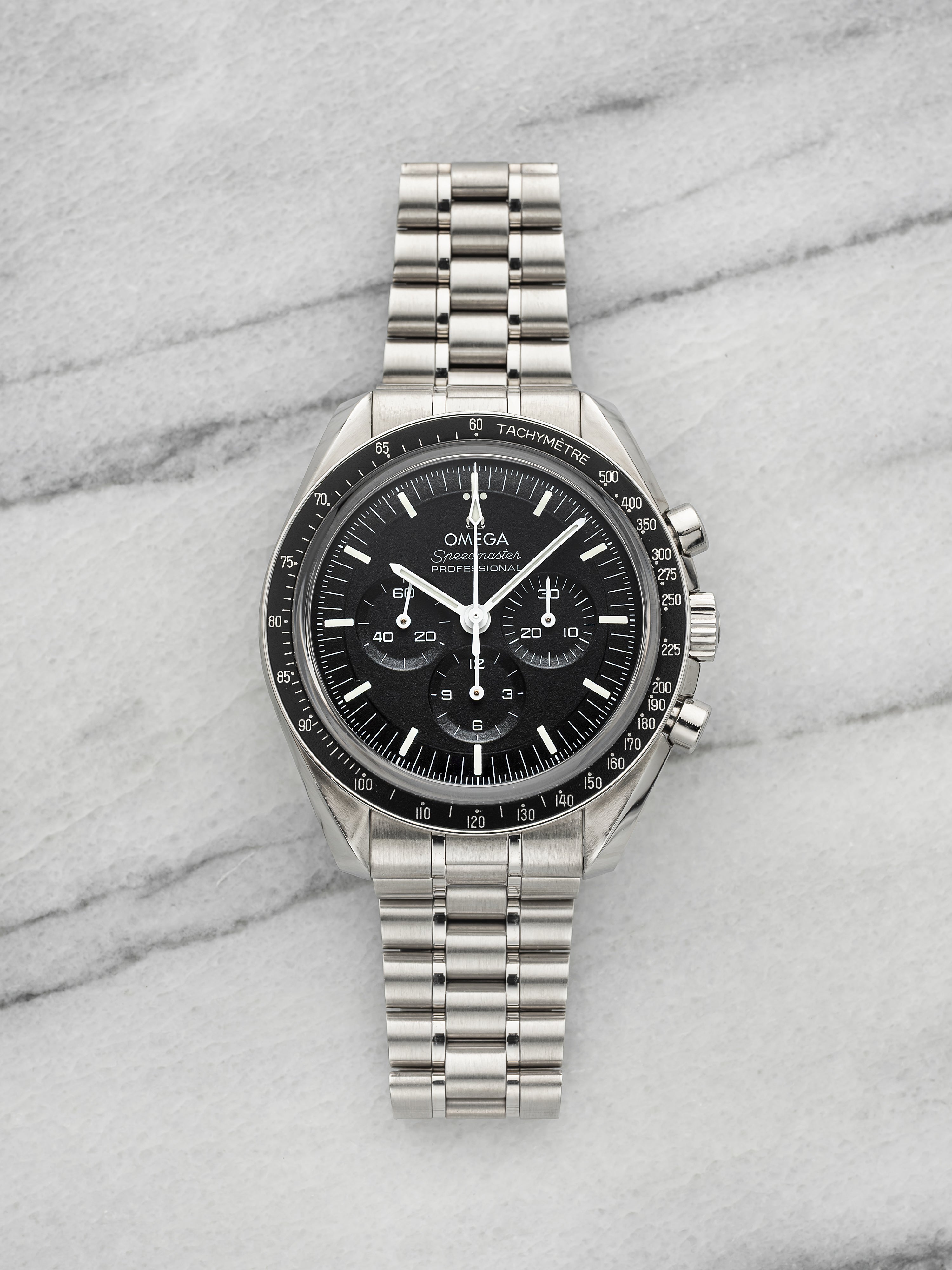 2020s Omega Speedmaster Moonwatch 310.30.42.50.01.002 Steel Manual 42mm
