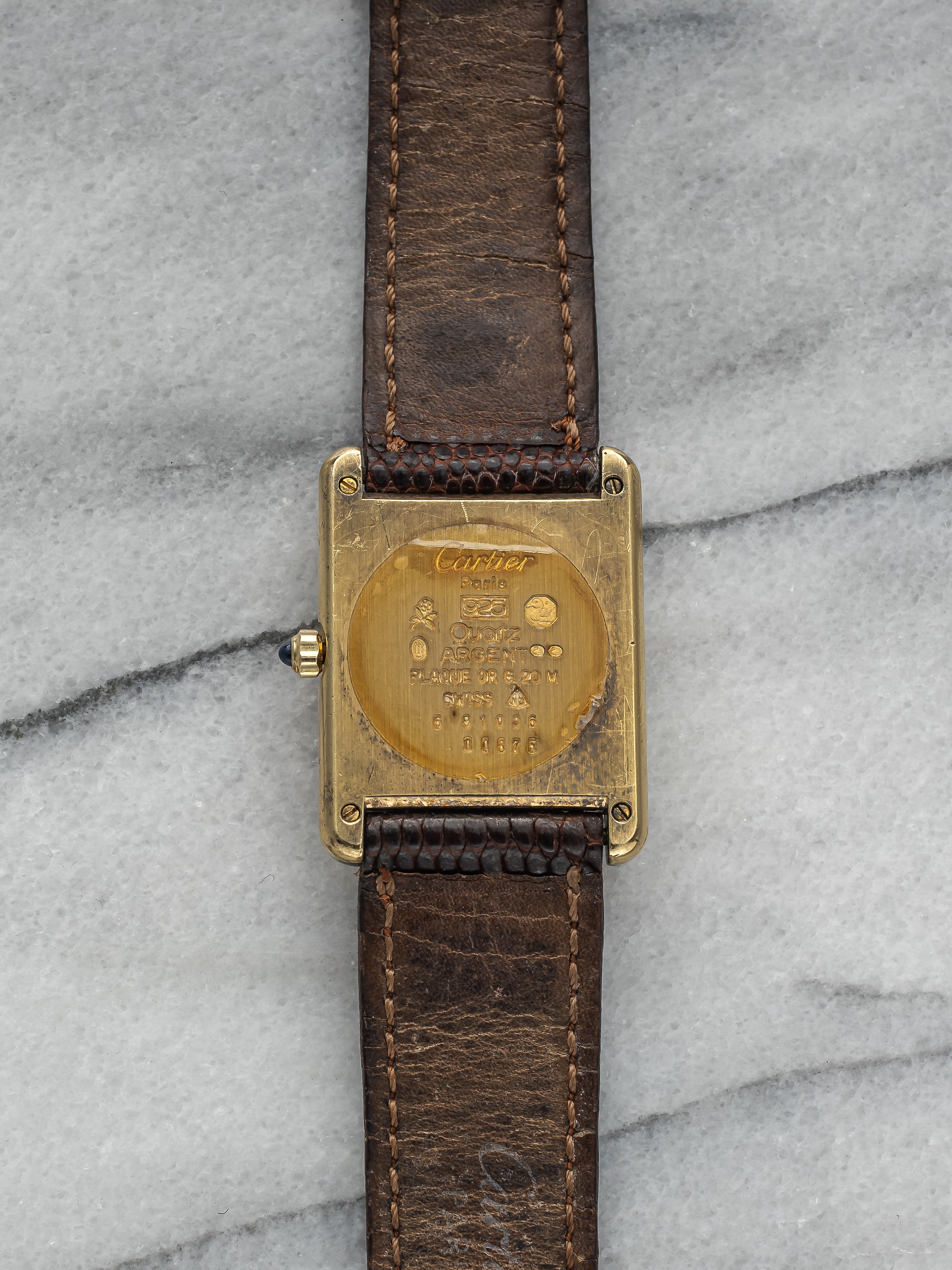 Cartier Tank - Two Tone Dial