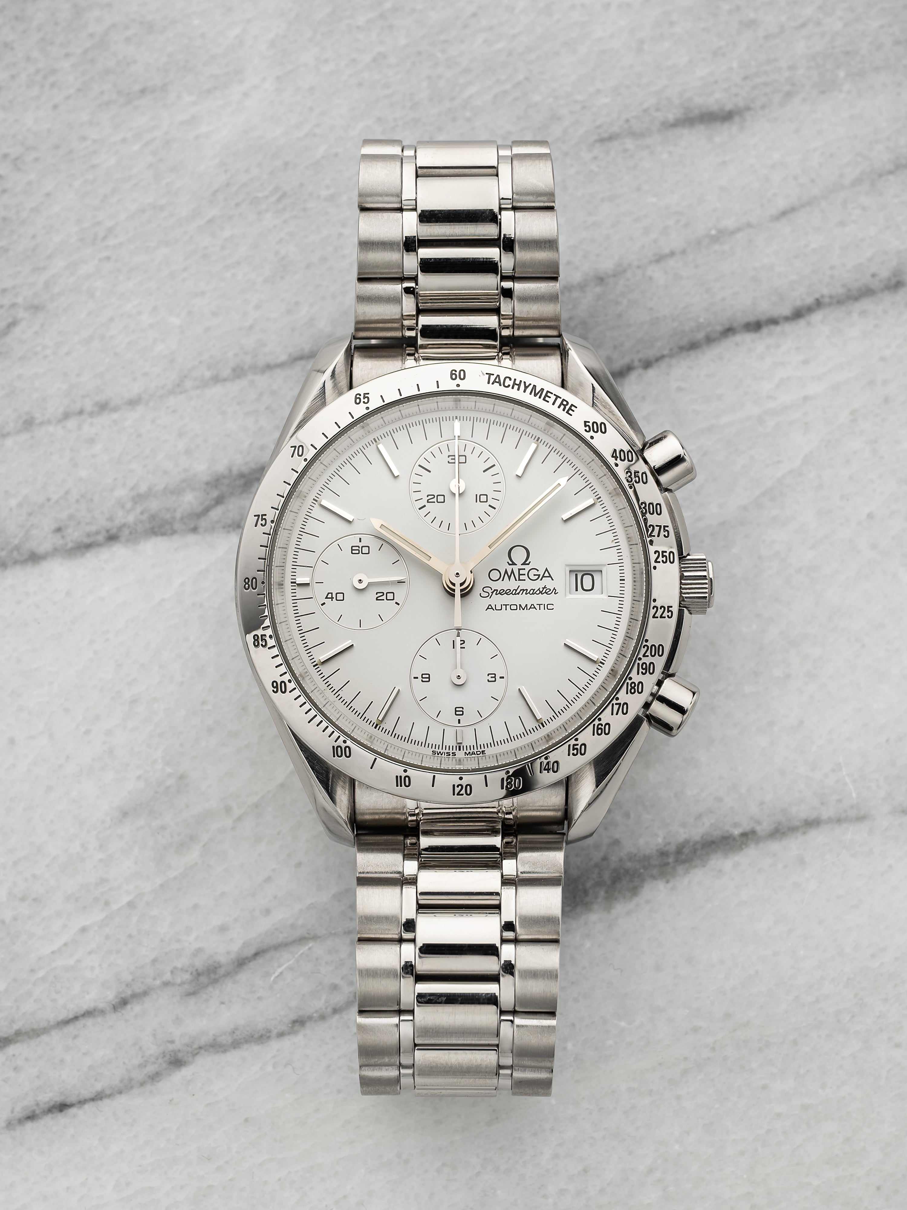 Omega Speedmaster Reduced 3511.20 – Steel Matte White Dial
