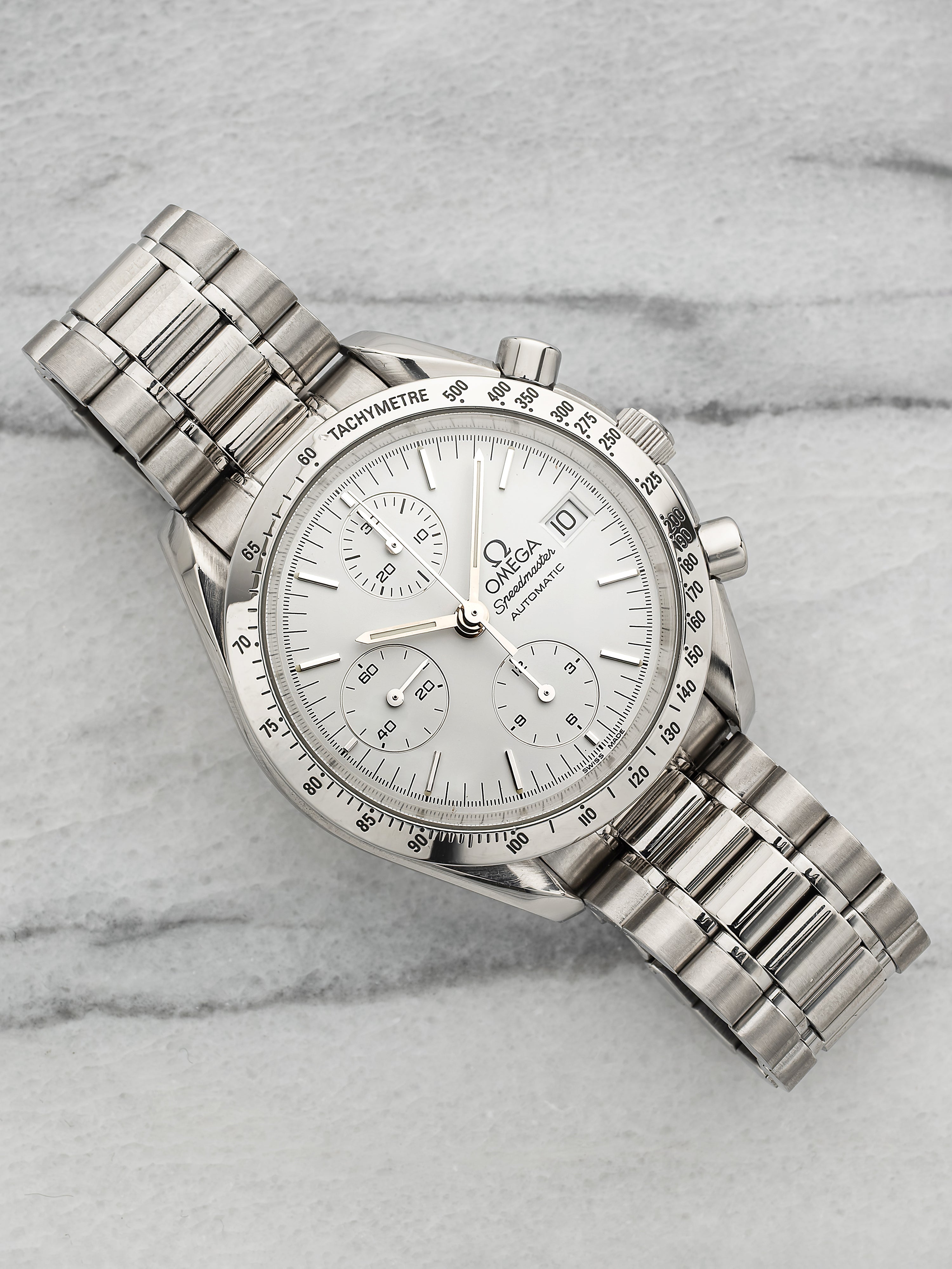 Omega Speedmaster Reduced 3511.20 – Steel Matte White Dial