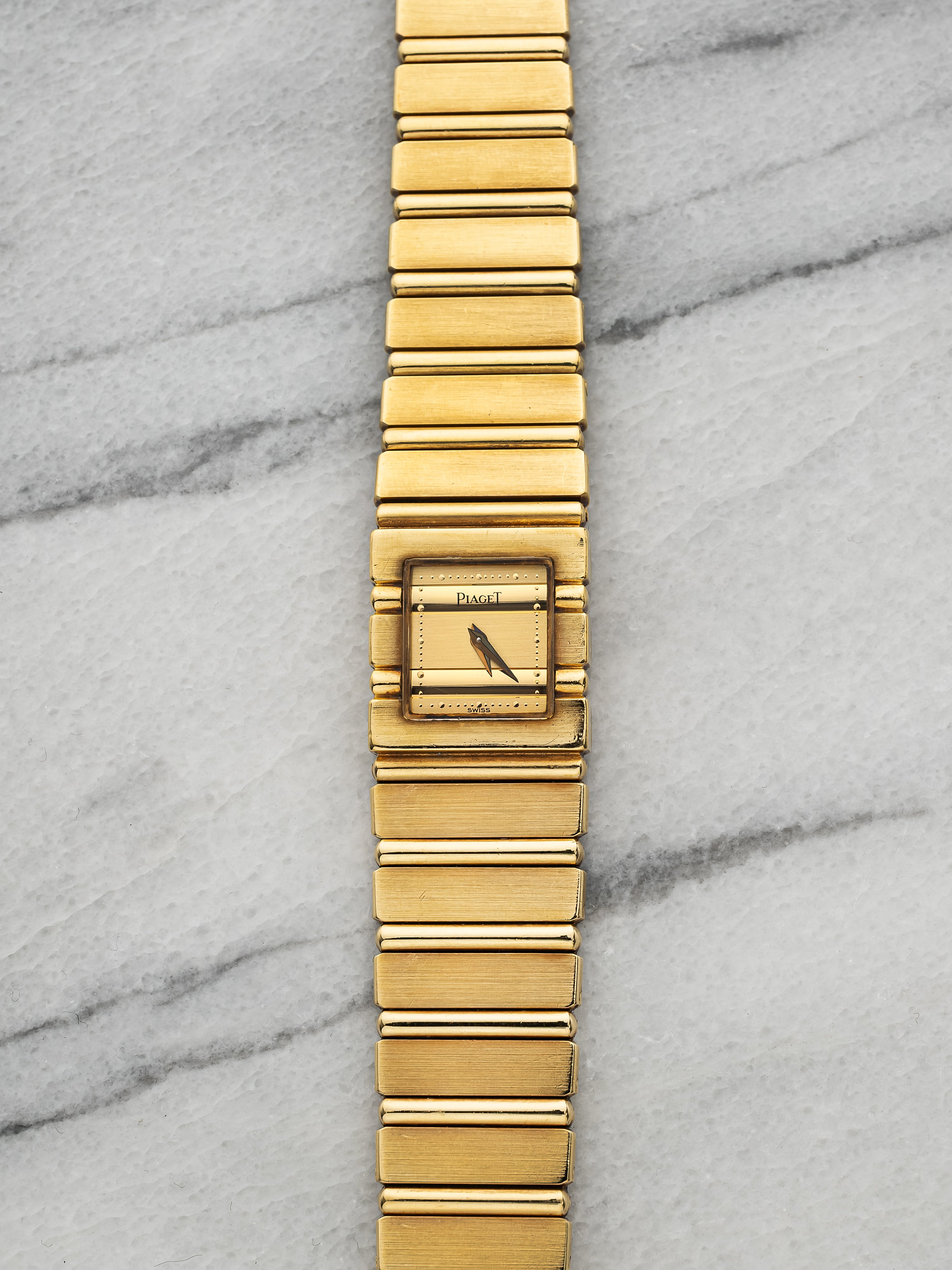 Piaget Polo – 18K Yellow Gold Champagne Dial