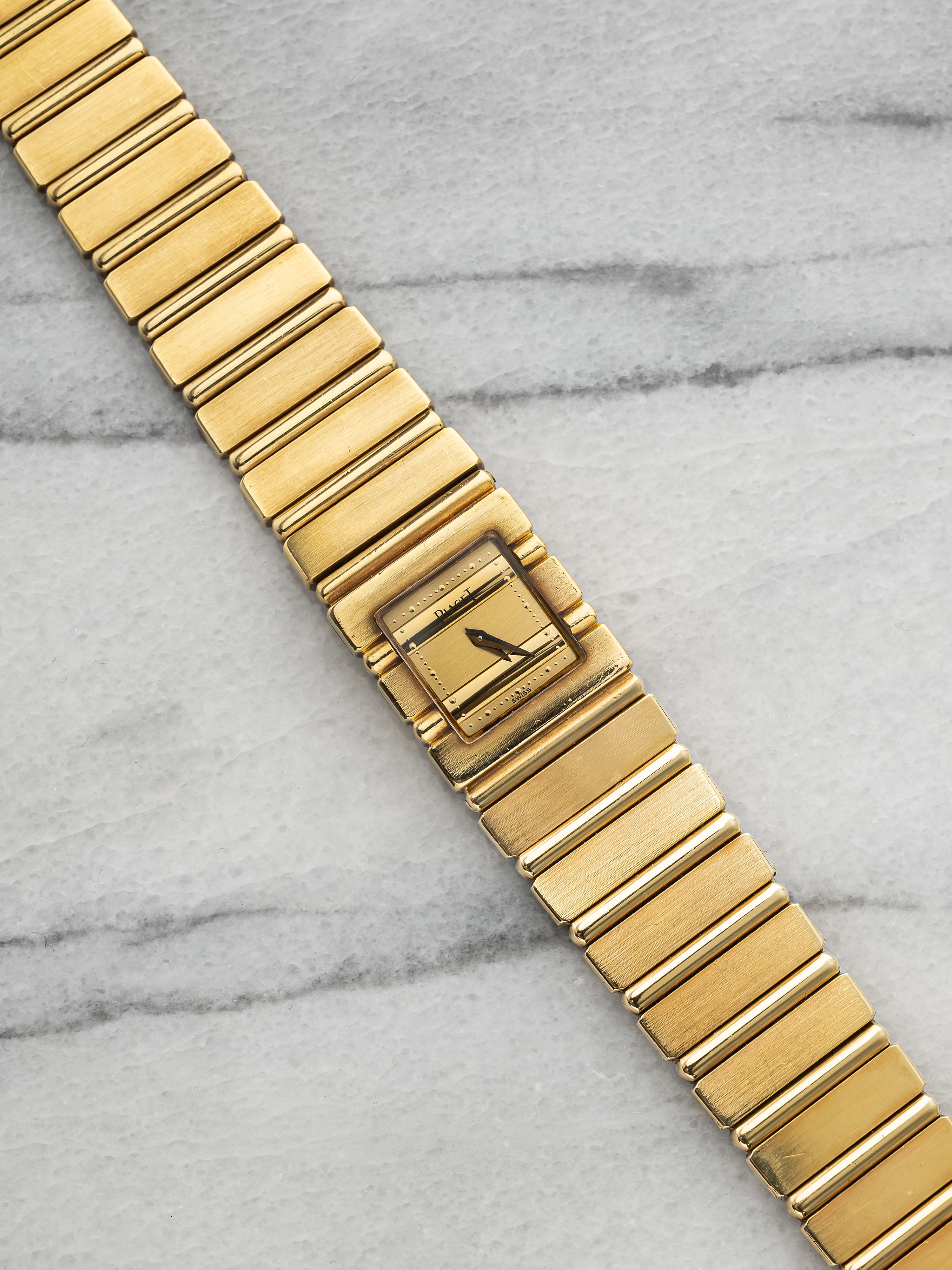 Piaget Polo – 18K Yellow Gold Champagne Dial