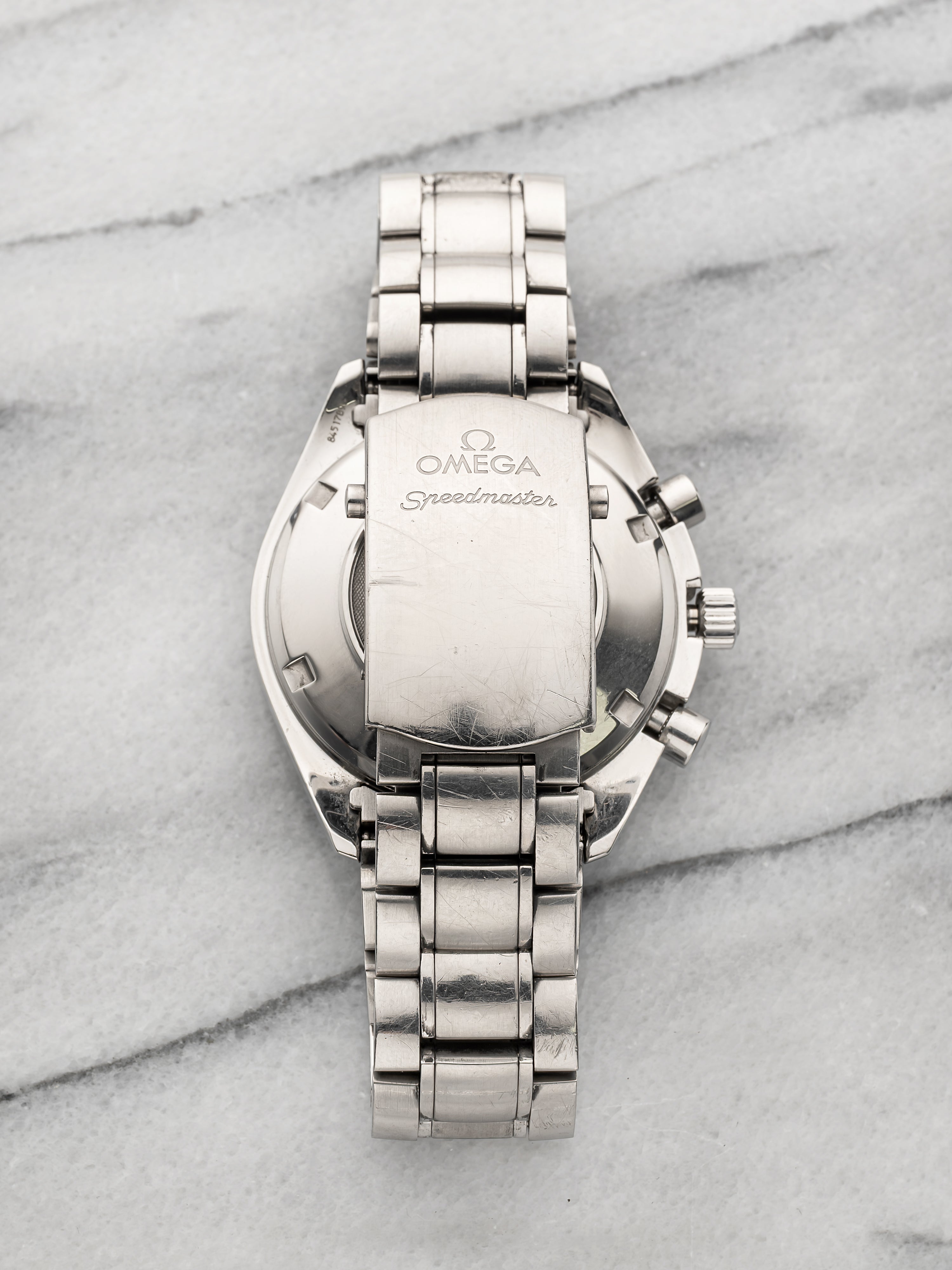 Omega Speedmaster Date Chronometer Steel Black Dial Automatic 40mm