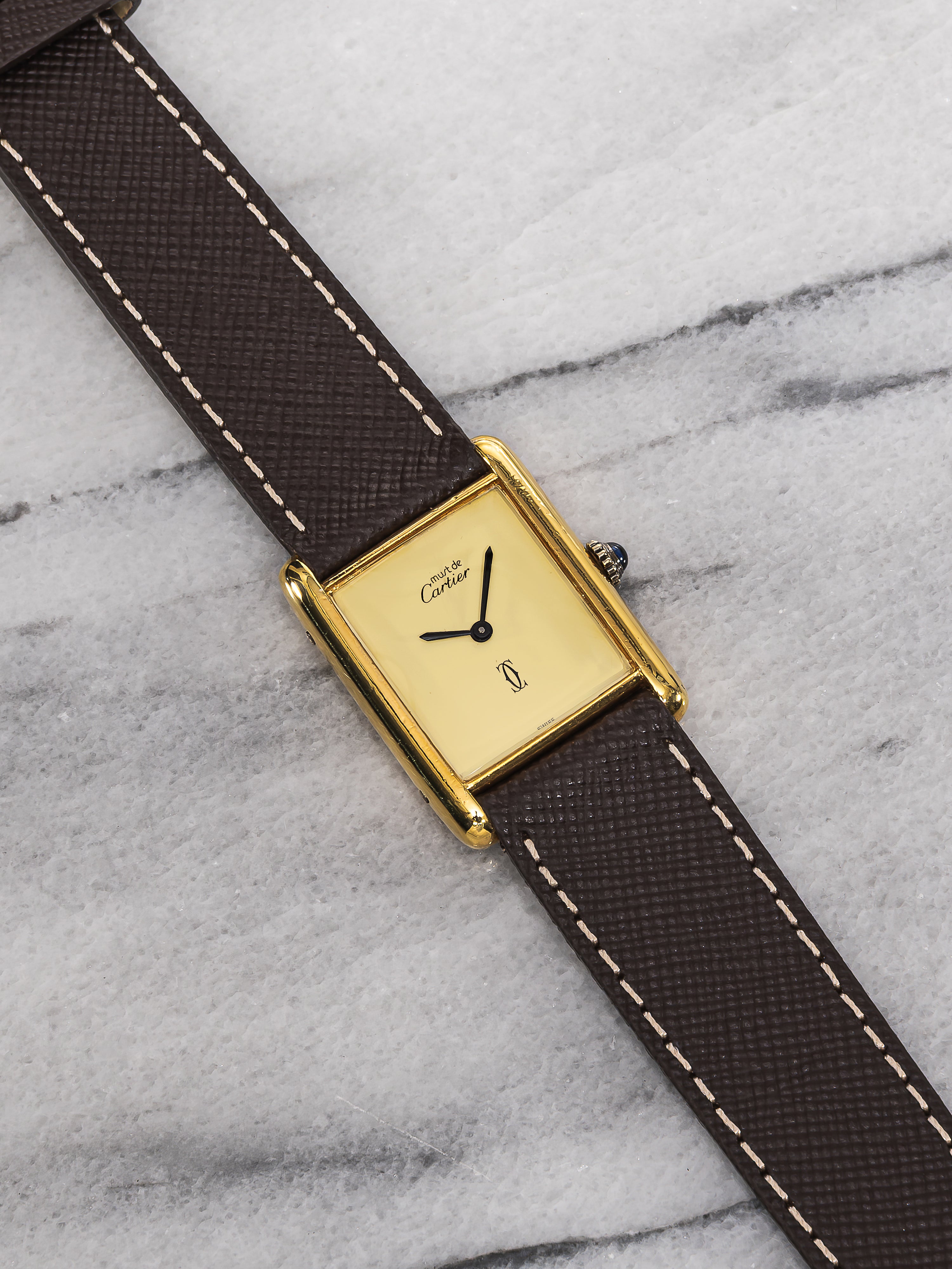 Cartier Tank – Lemon Dial