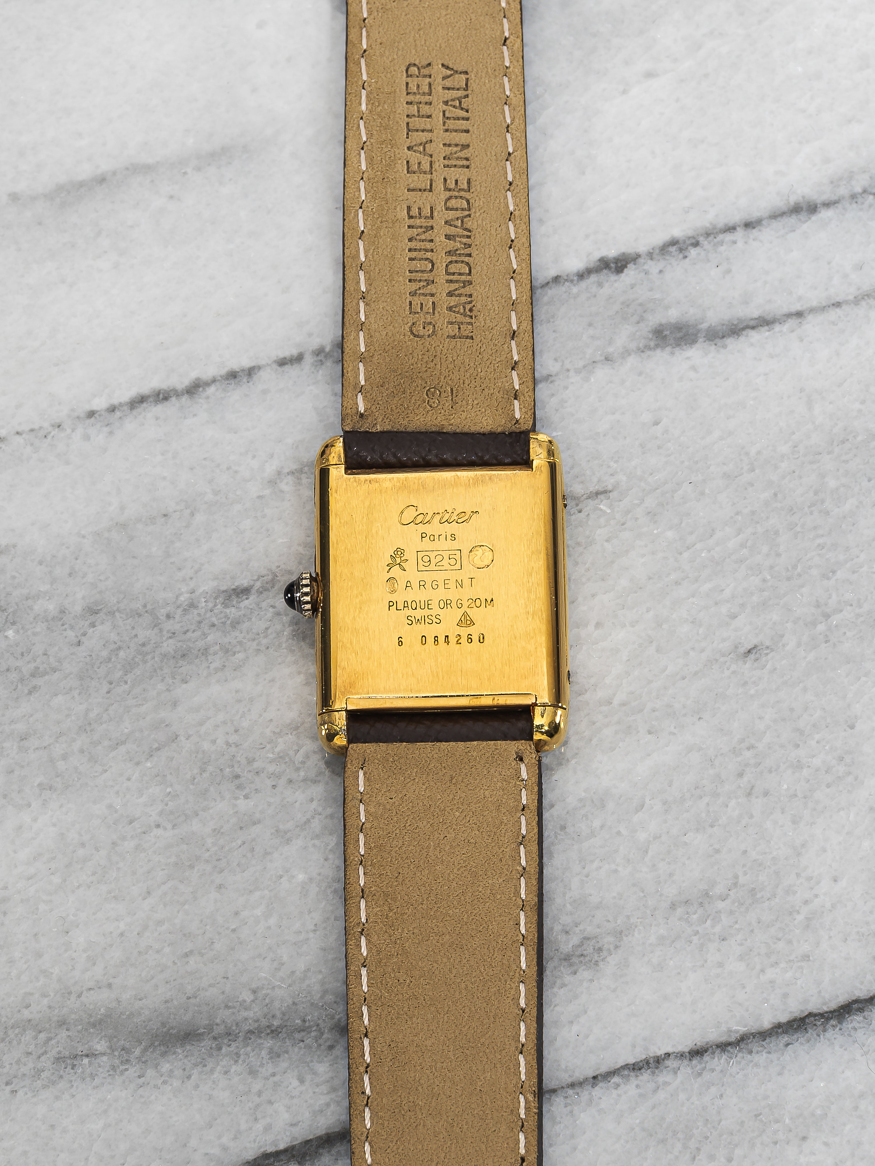 Cartier Tank – Lemon Dial