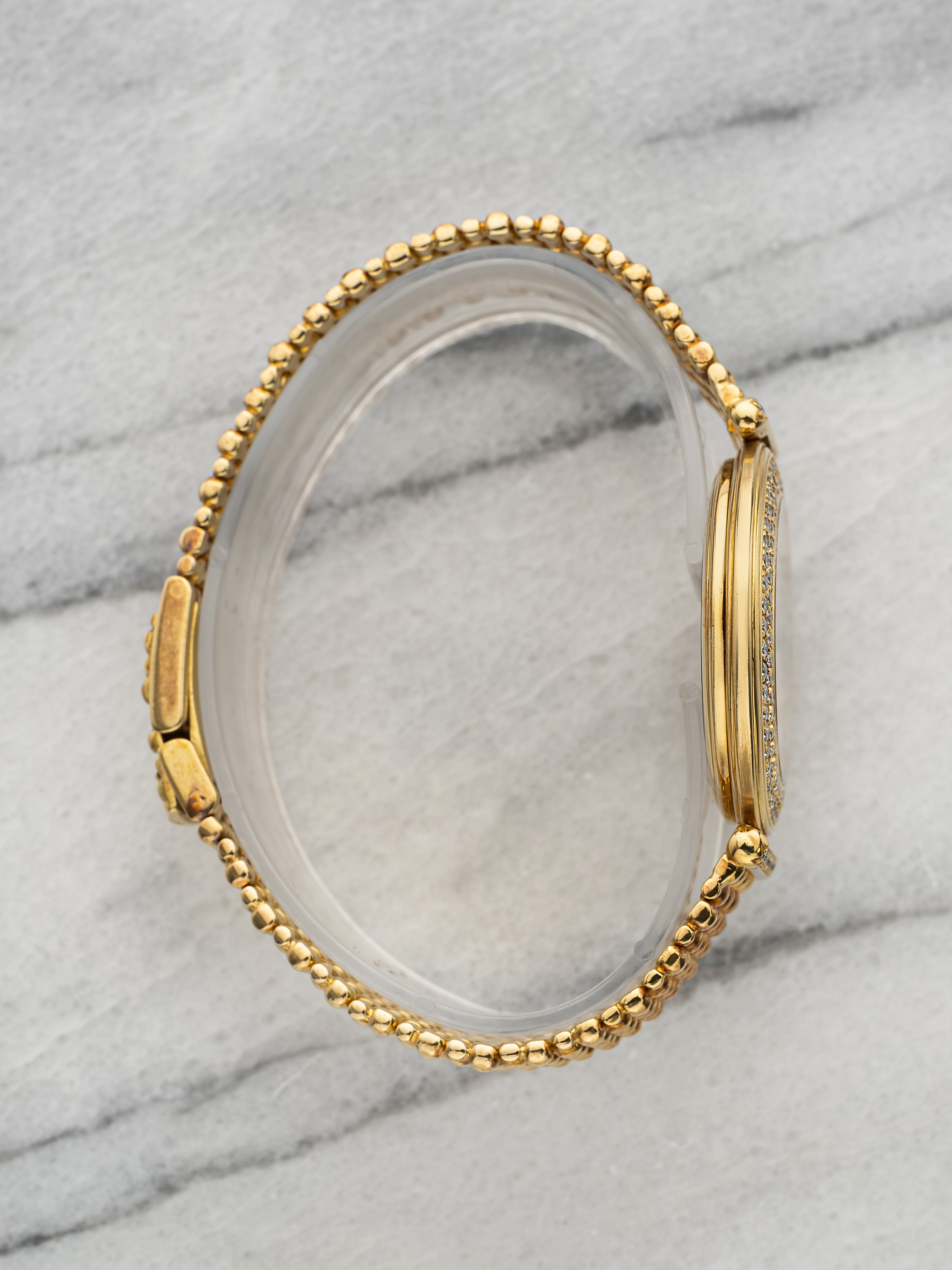 Audemars Piguet Ladies Nature Scene Skeleton – 18K YG Nature Scene Diamond Bezel